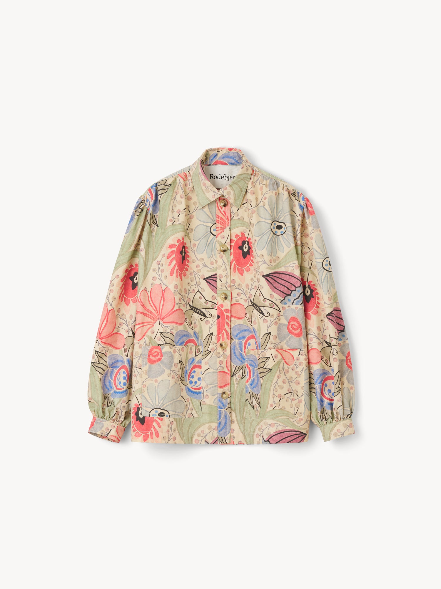 The Lauren blouse jacket in print