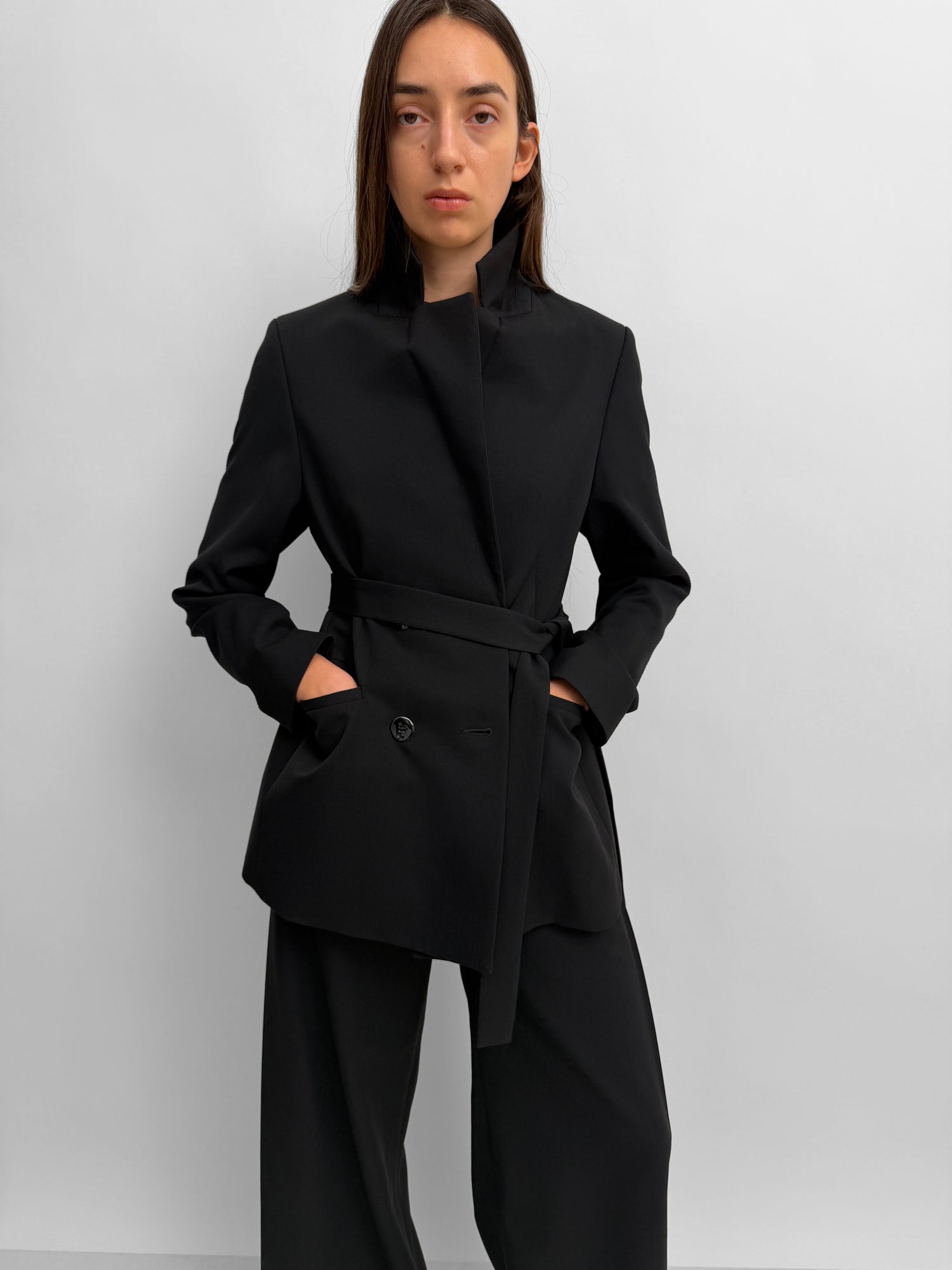 The Lucida belted blazer
