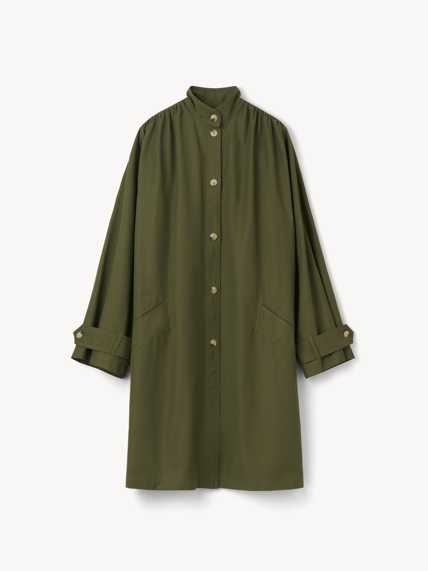 The Opal cotton car coat