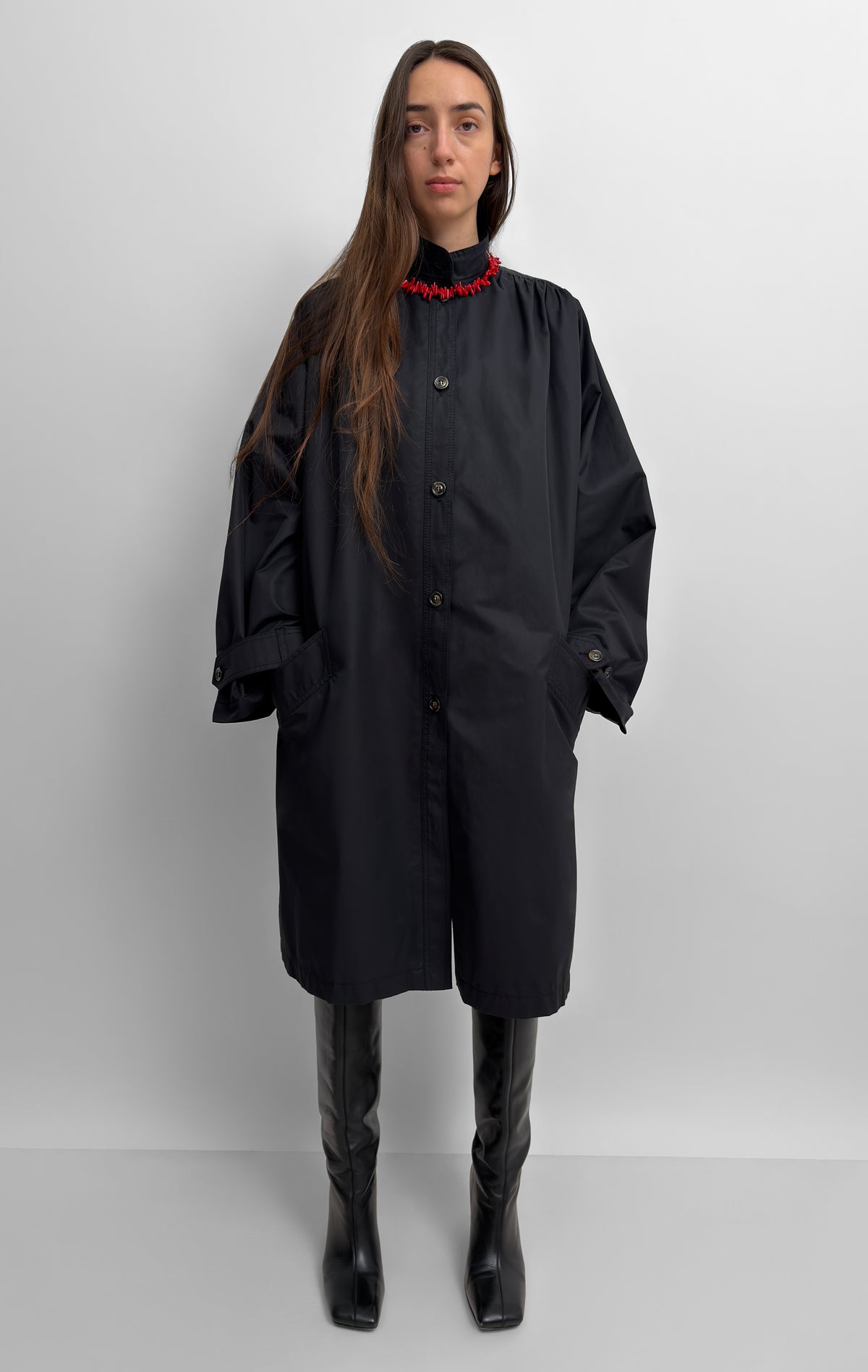 The Opal cotton car coat