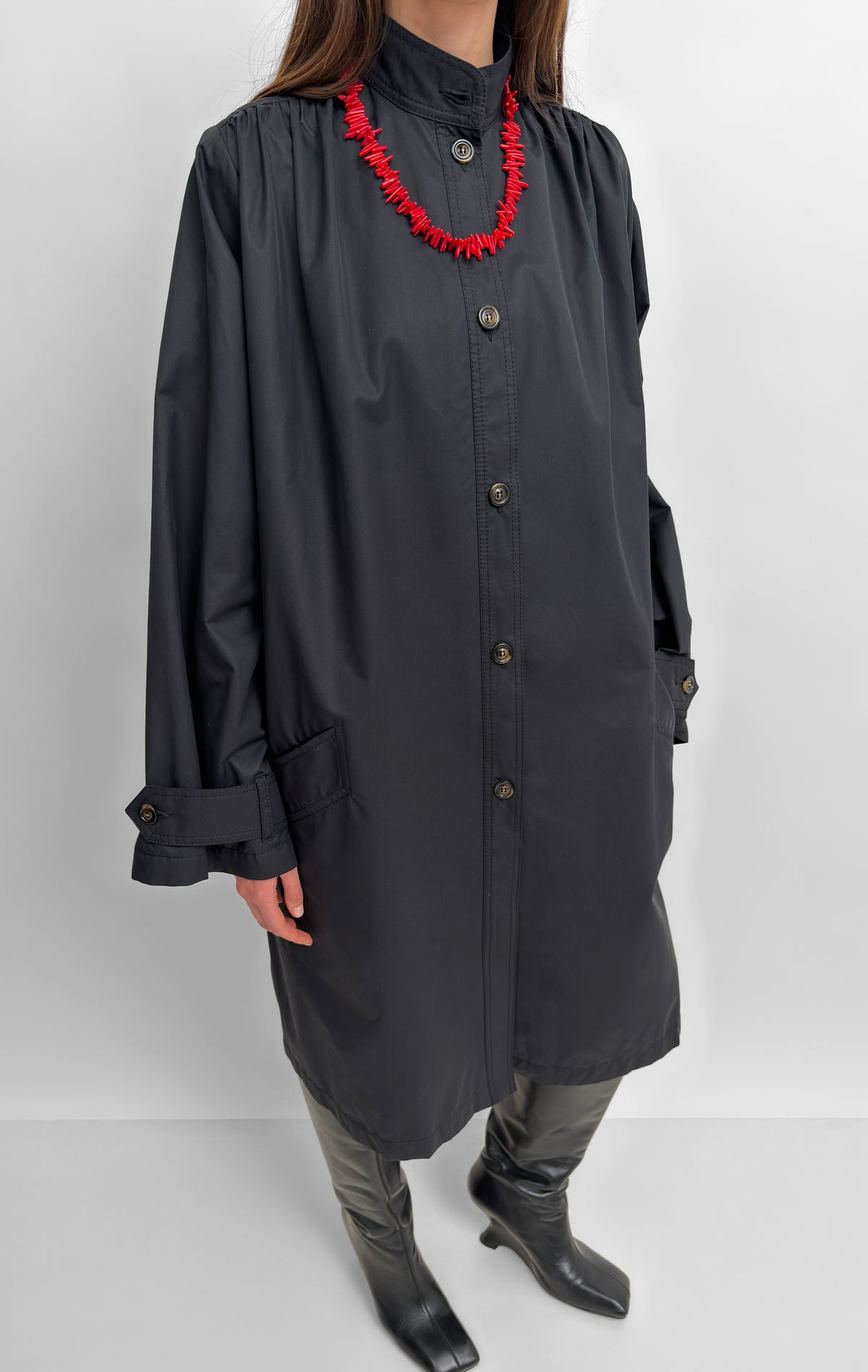 The Opal cotton car coat