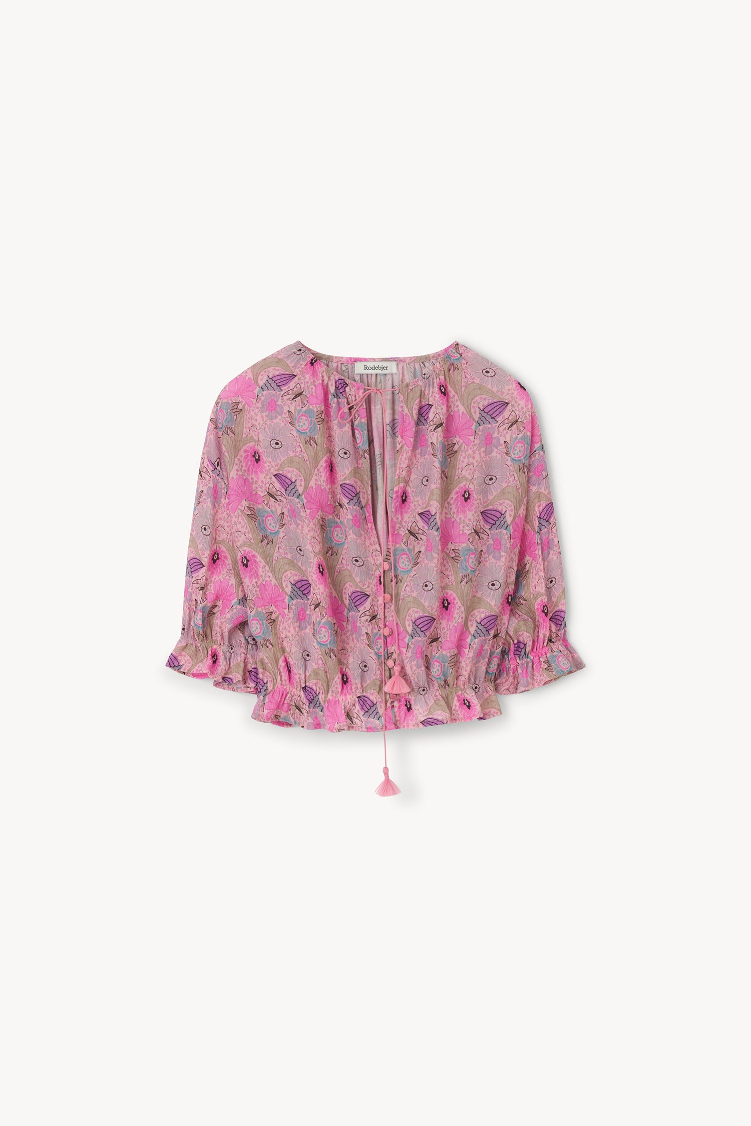 The Perla plissé blouse in Ducharne