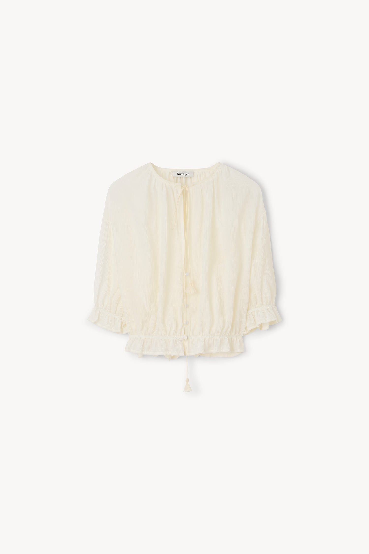 The Perla plissé blouse