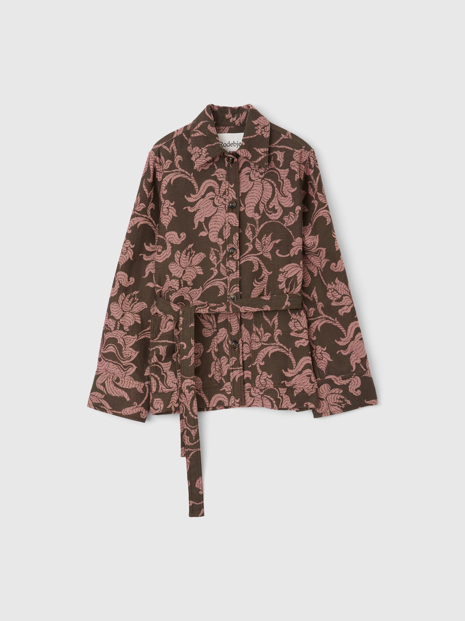 The Pico jacquard overshirt jacket