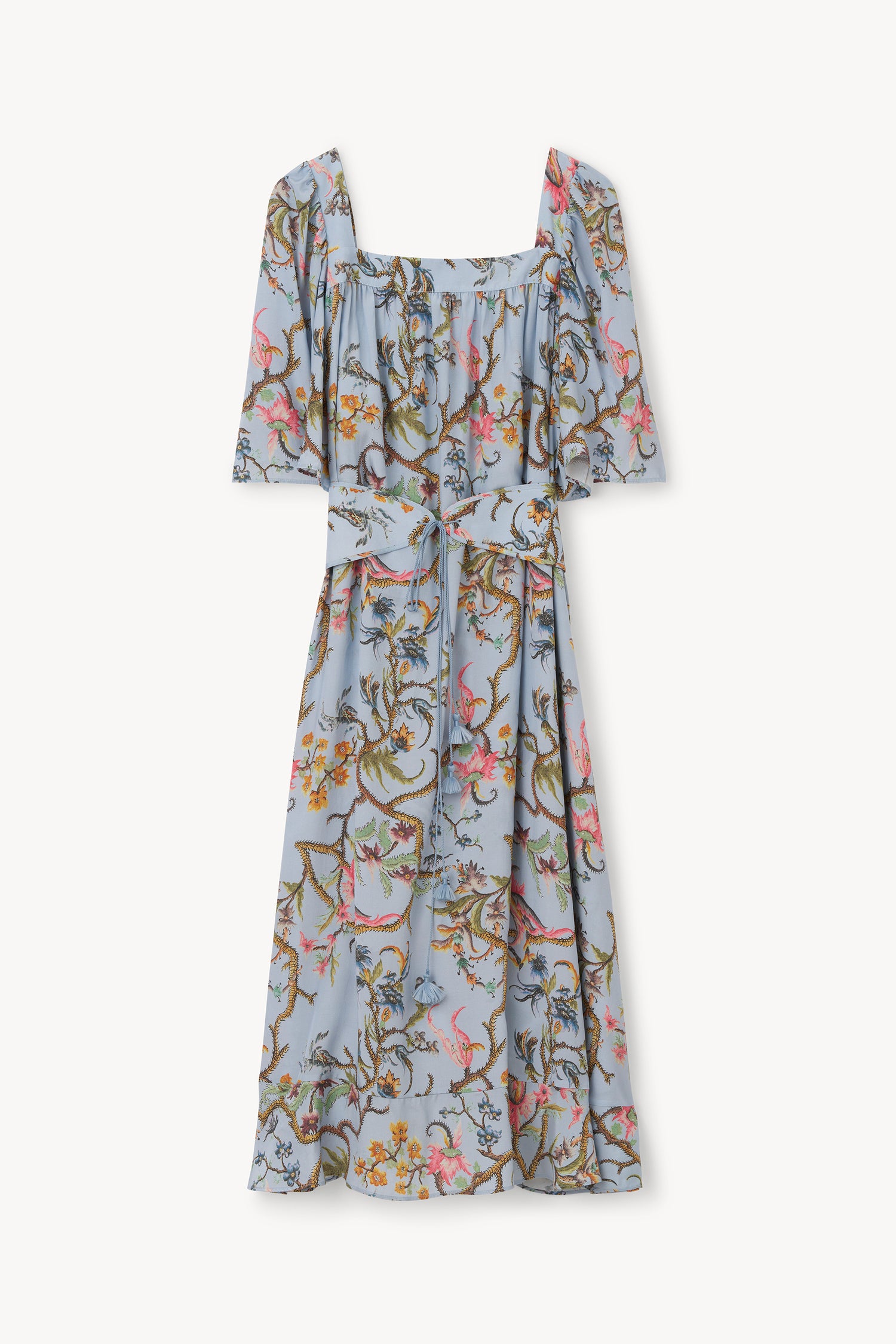 The Salem square neck dress in Trailing