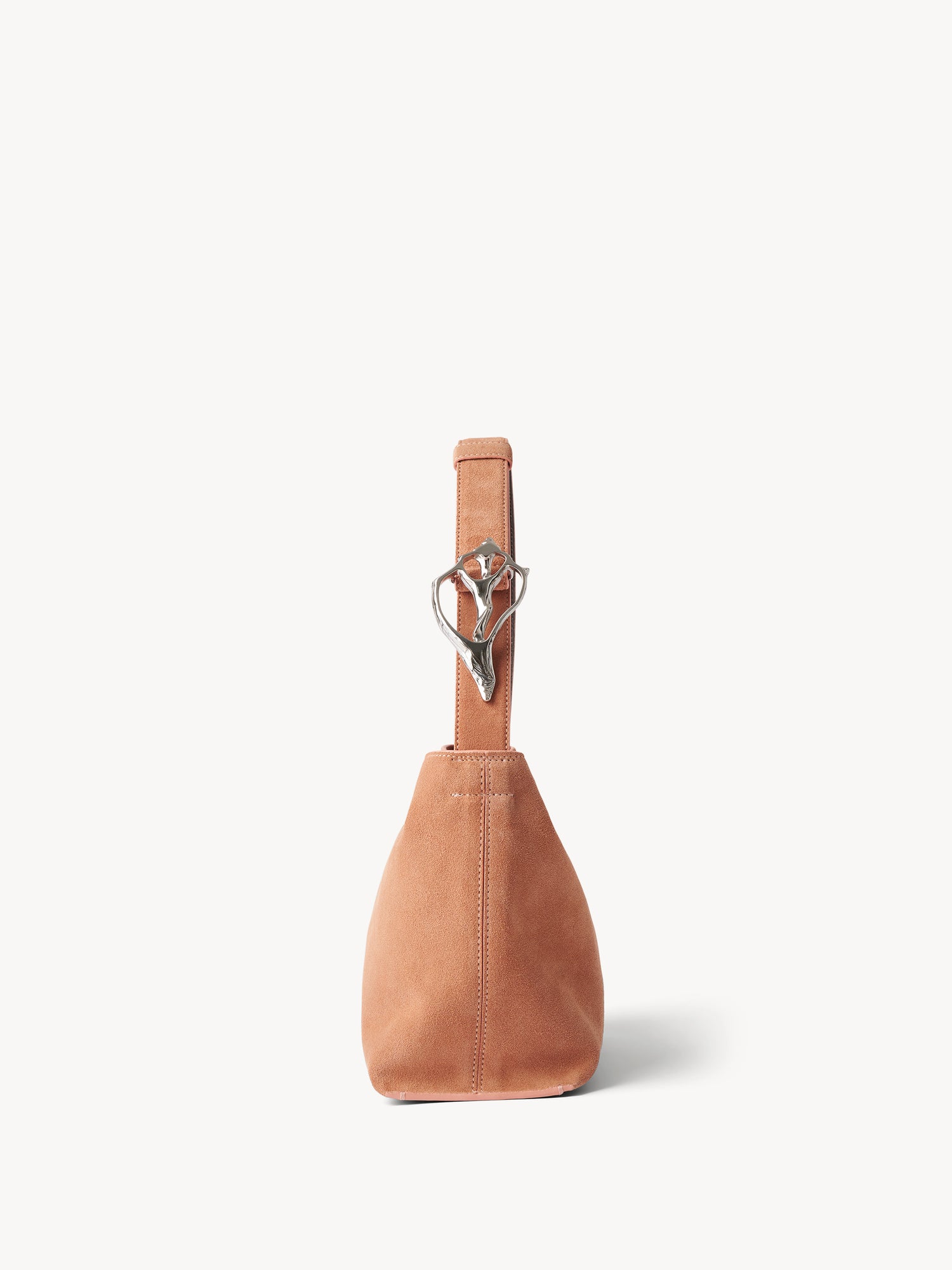 The Seashell suede tote