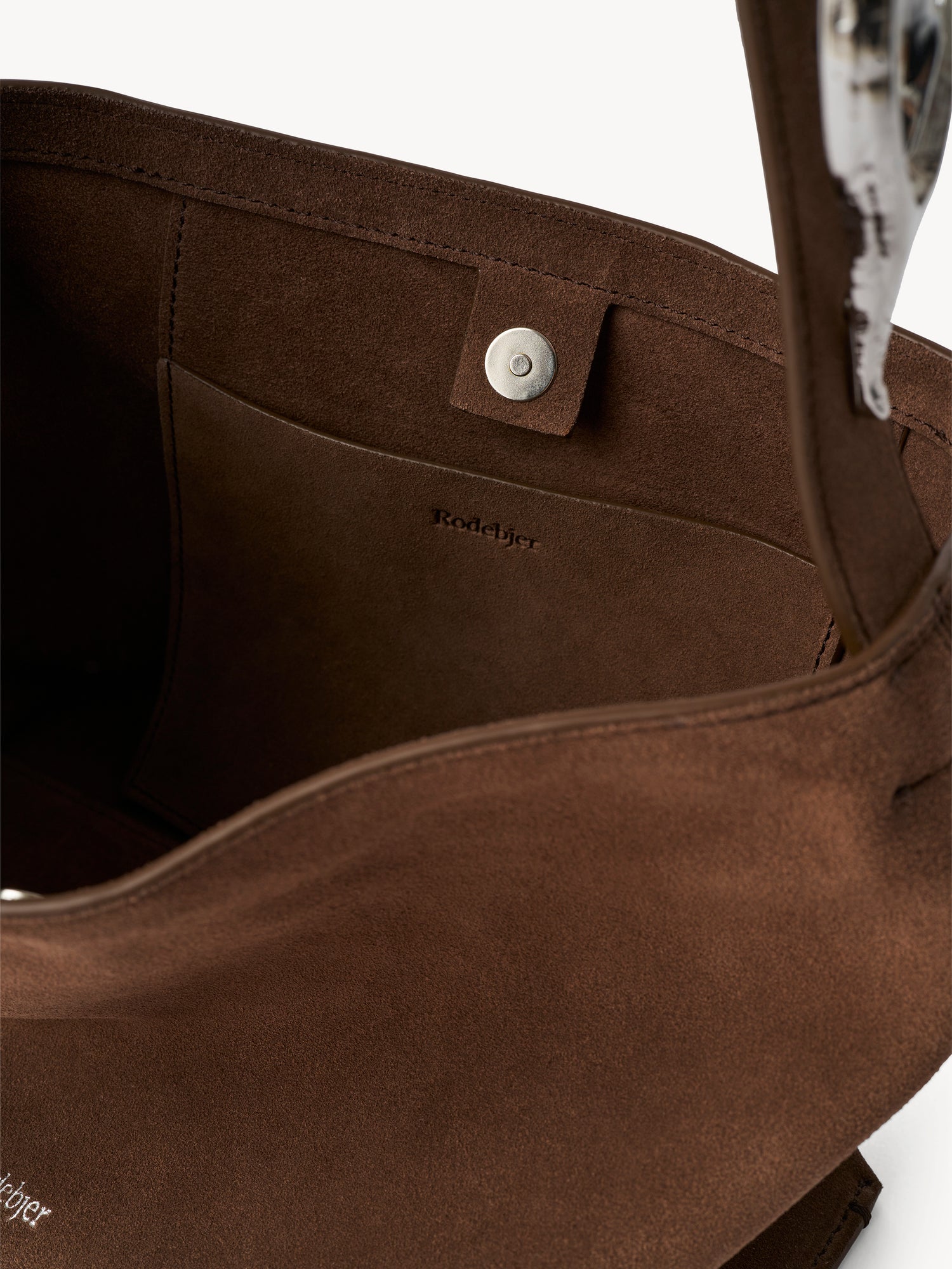 The Seashell suede mini-tote