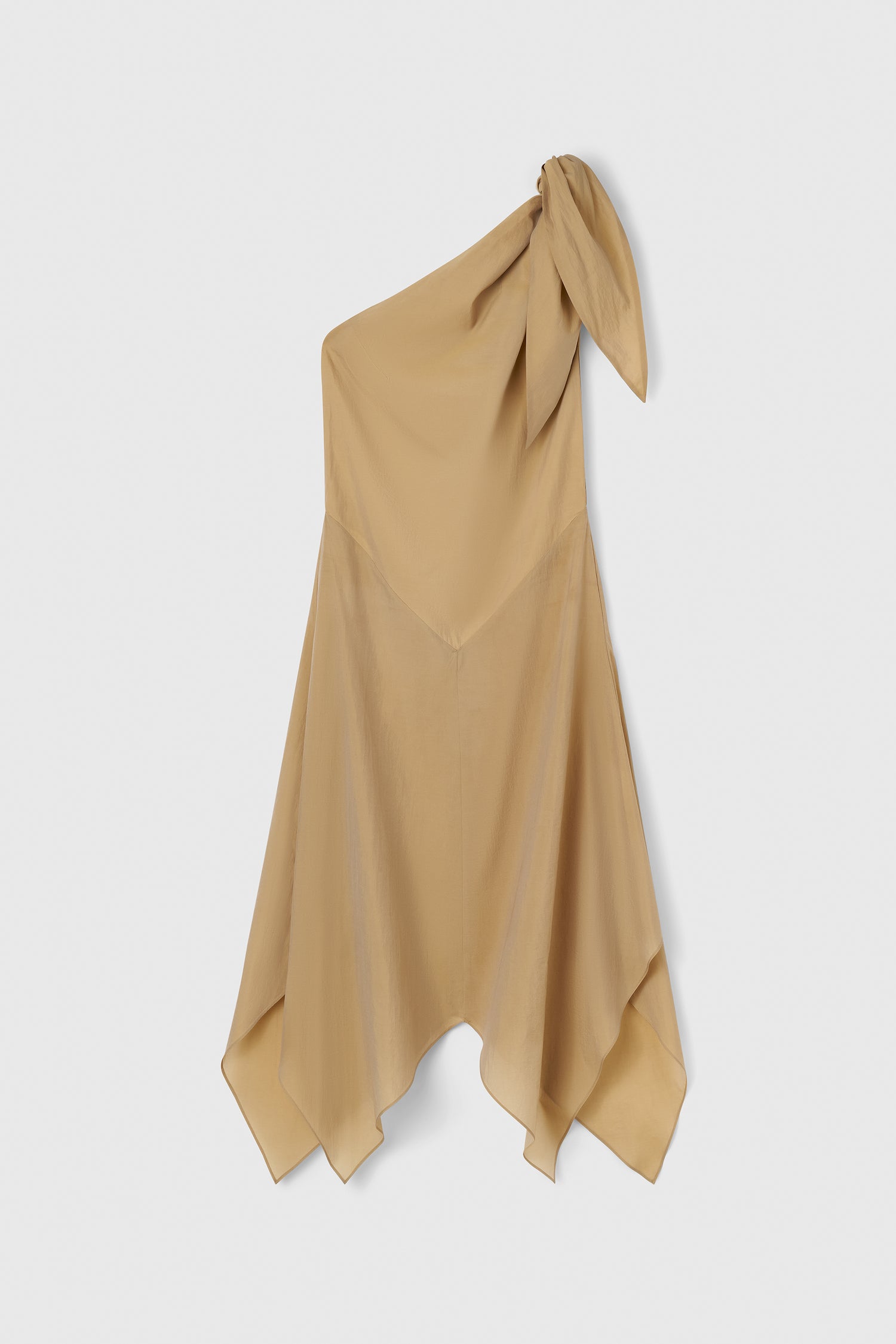 Spring crinkled dress