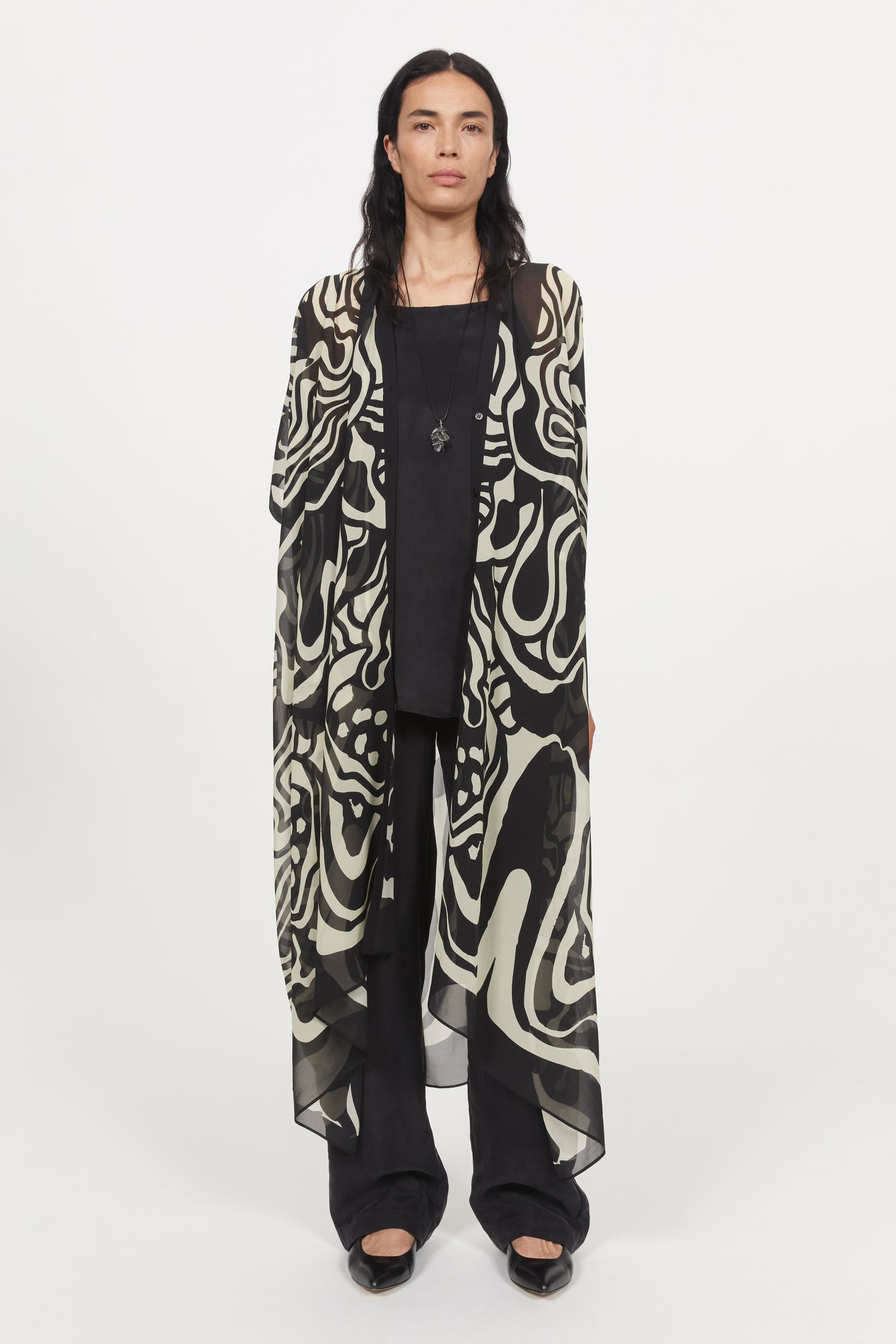 Agave cosmic bloom caftan