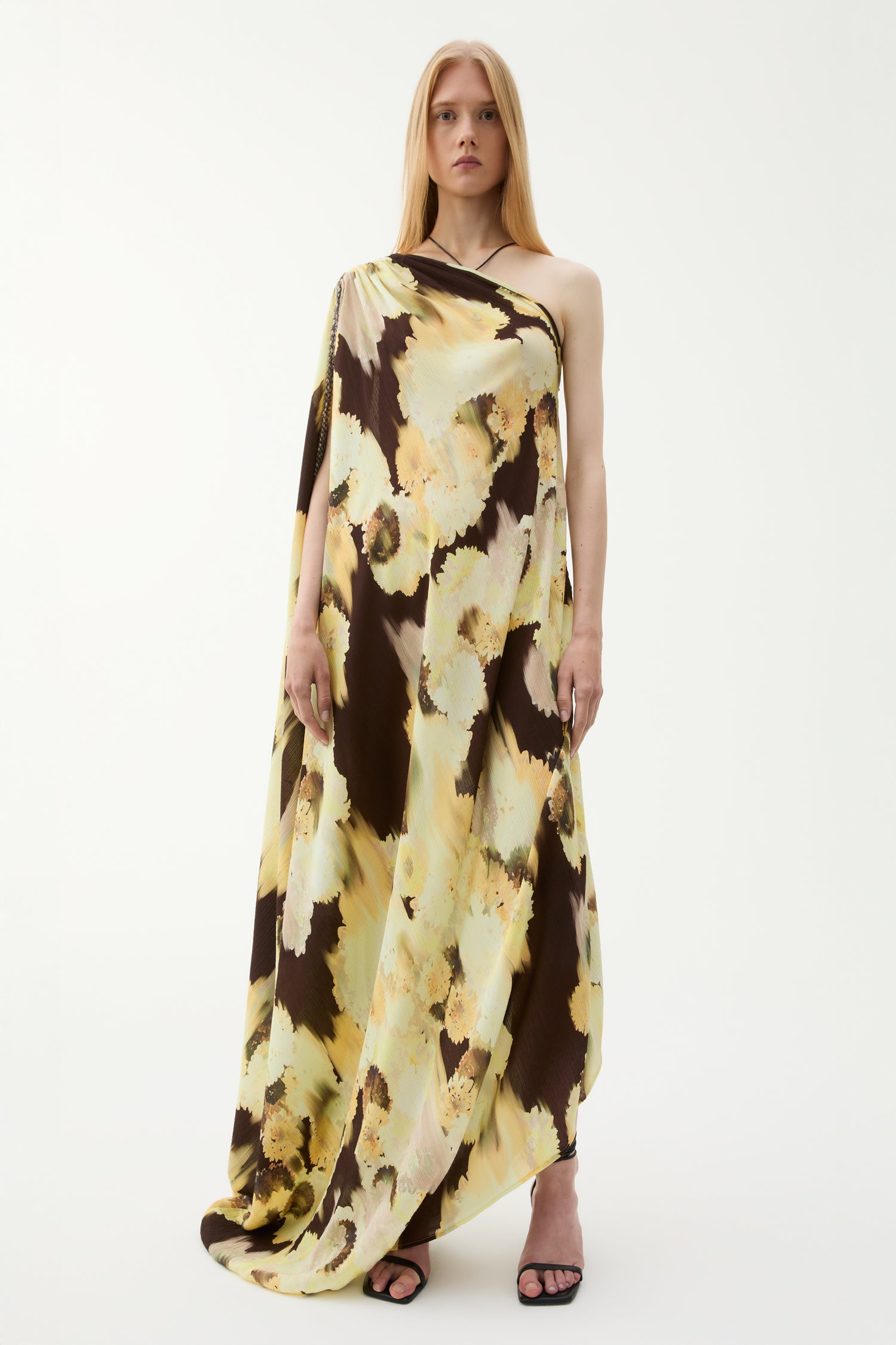Shirley blurry silk dress
