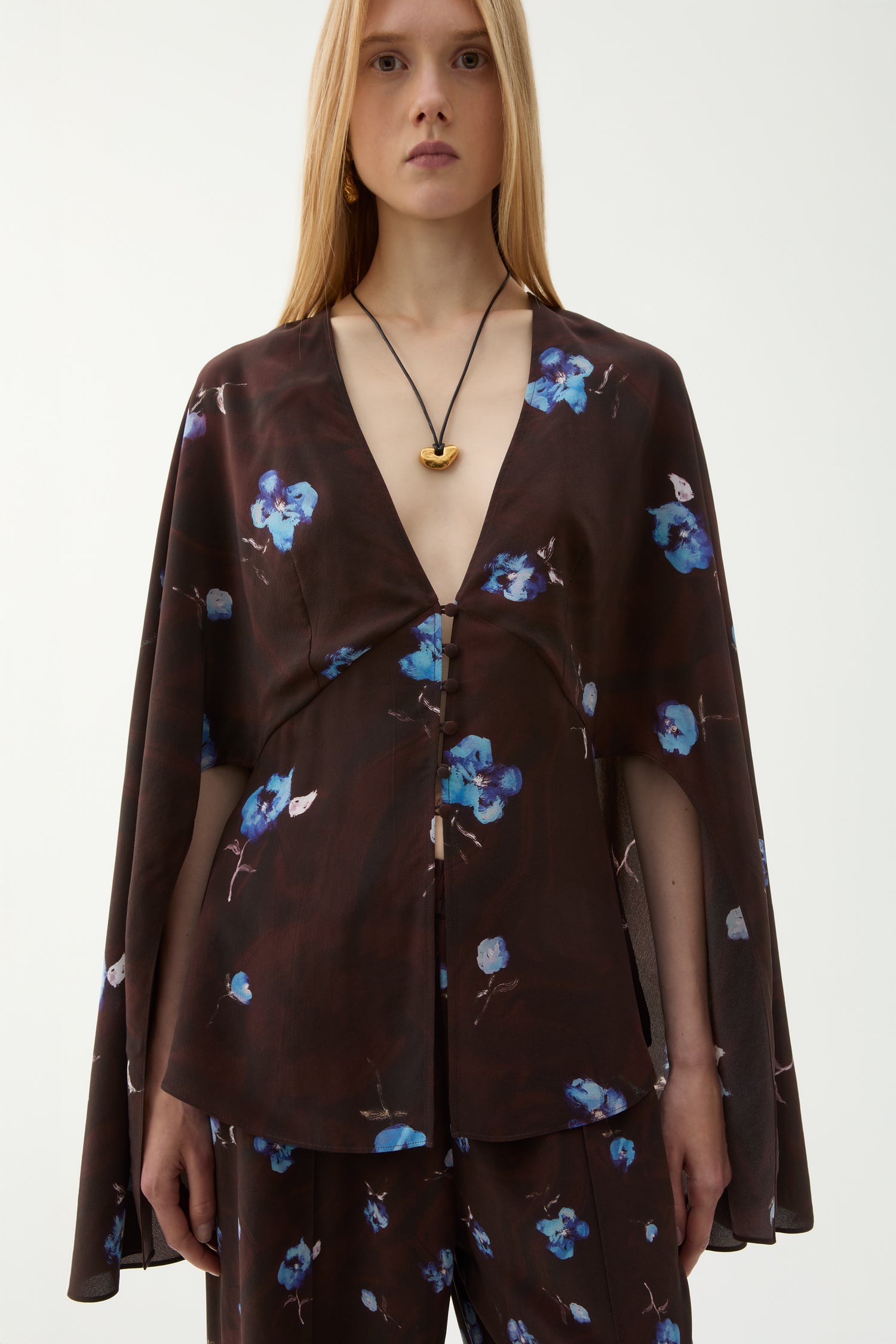 Tigerlily violet blouse