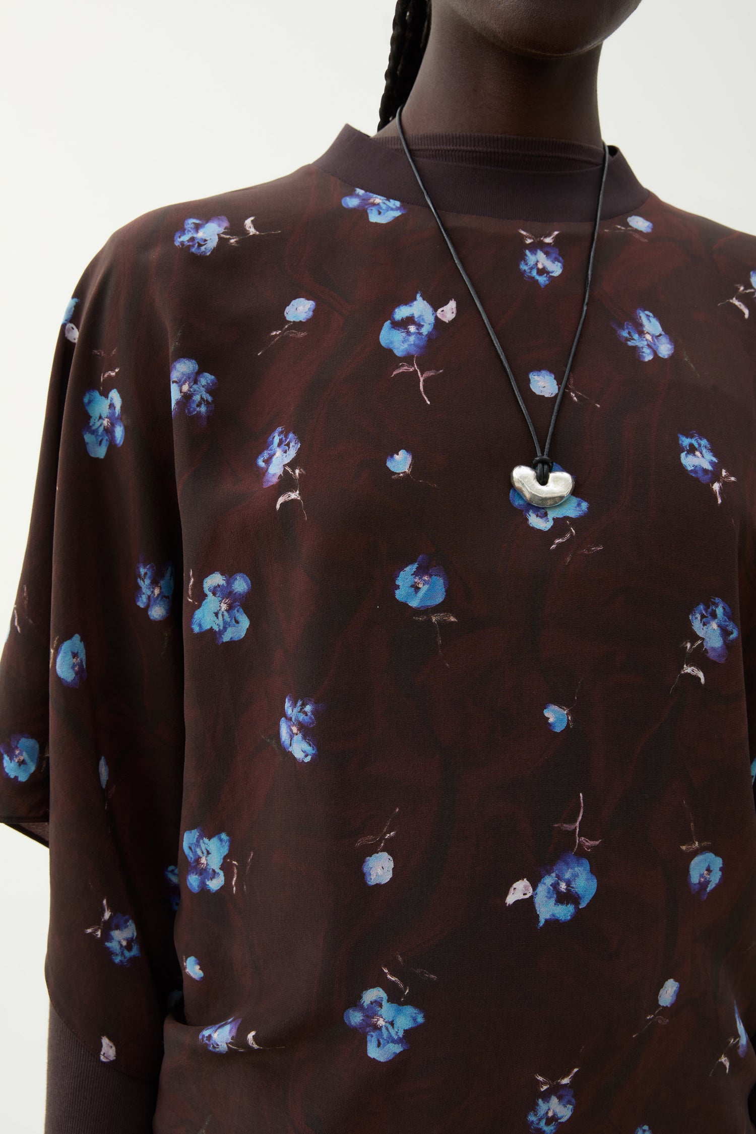 Poppi violet jersey top