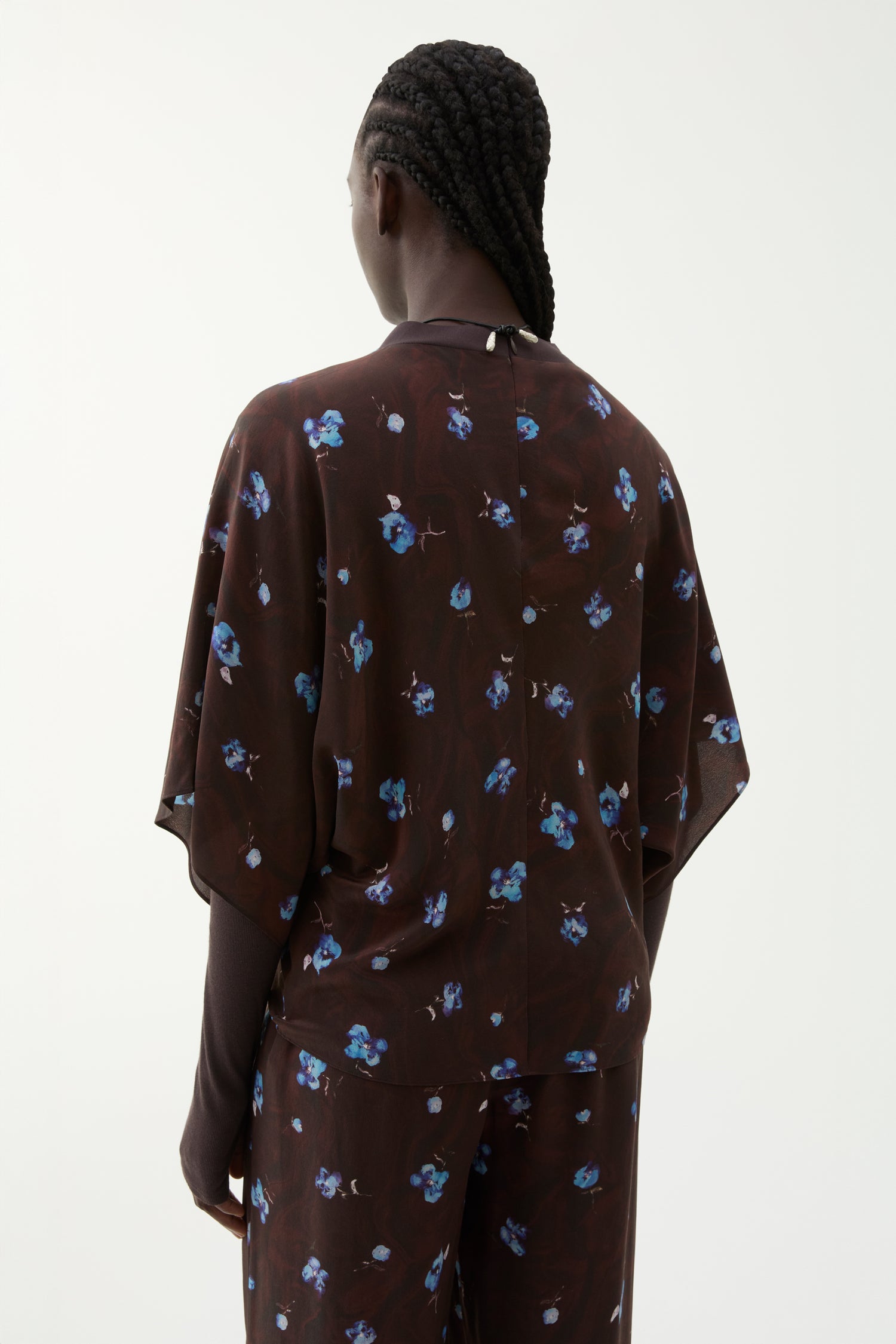 Poppi violet jersey top