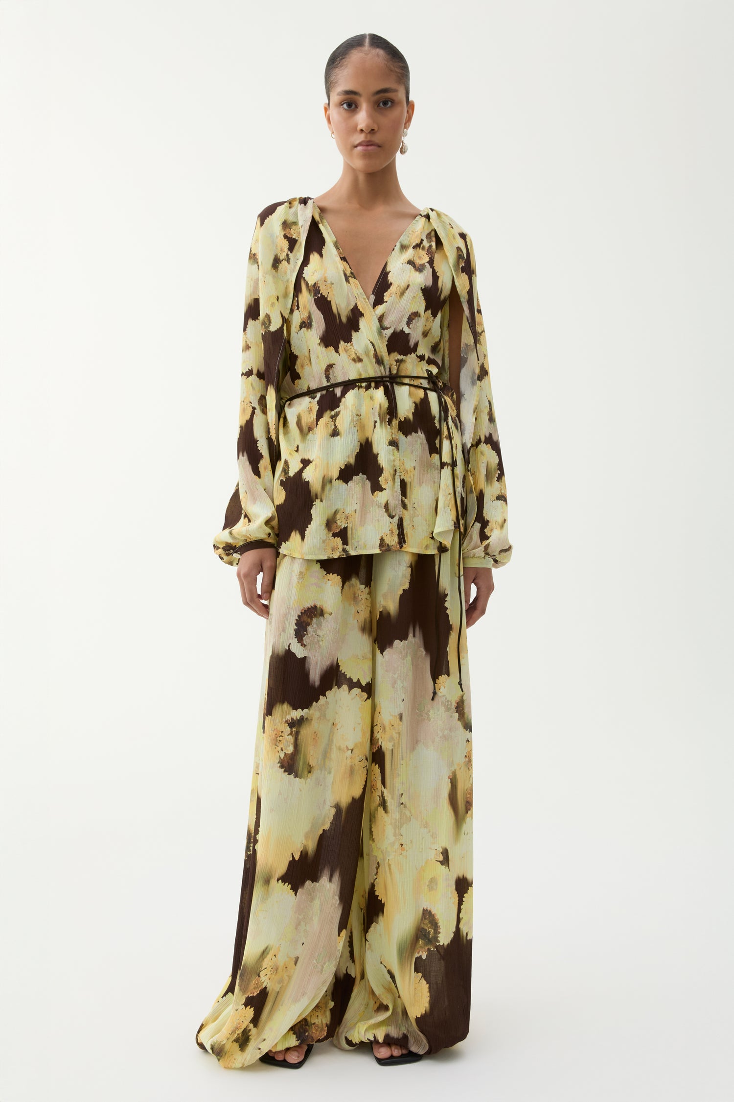 Susan blurry silk pants