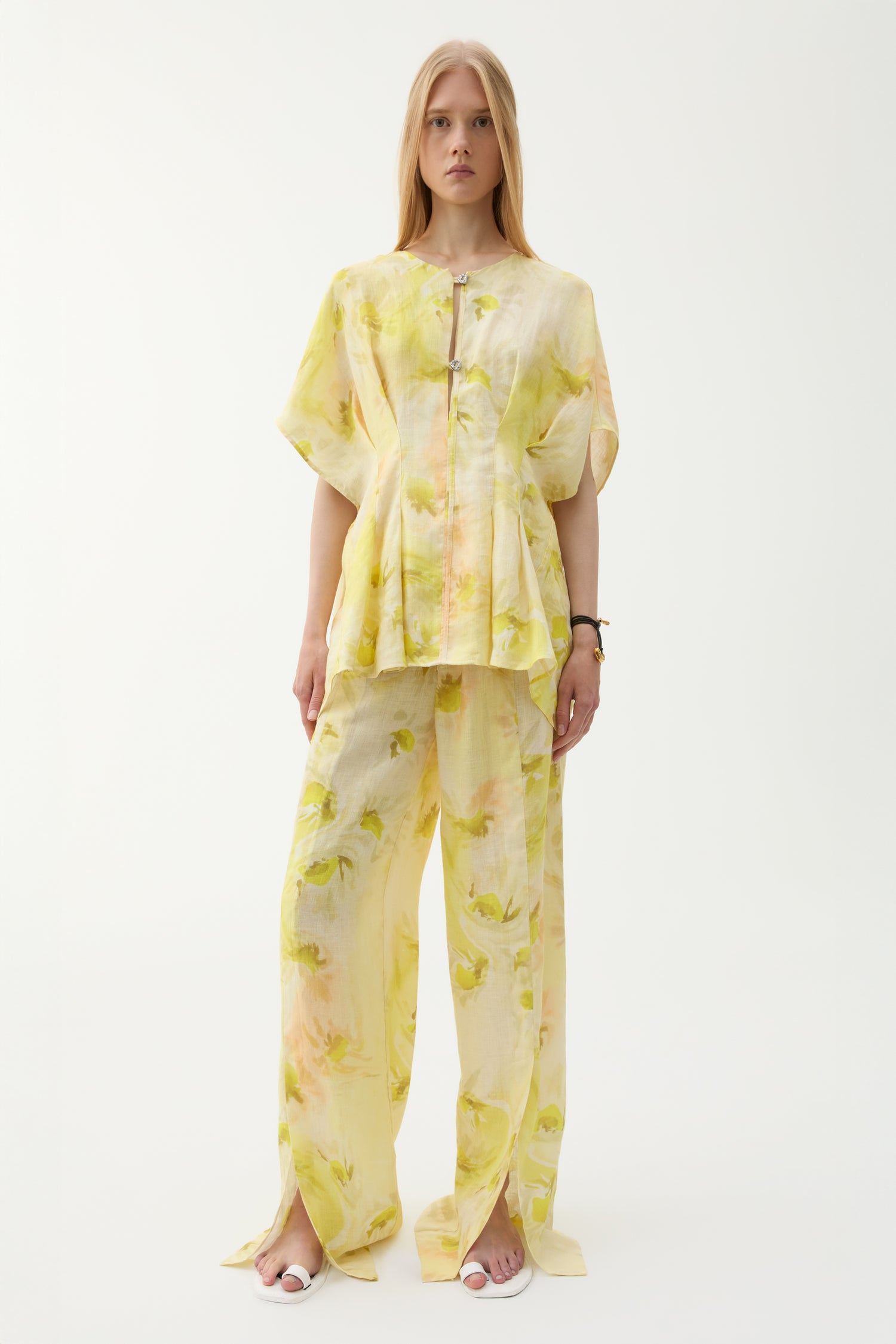 Rubin daisies pants
