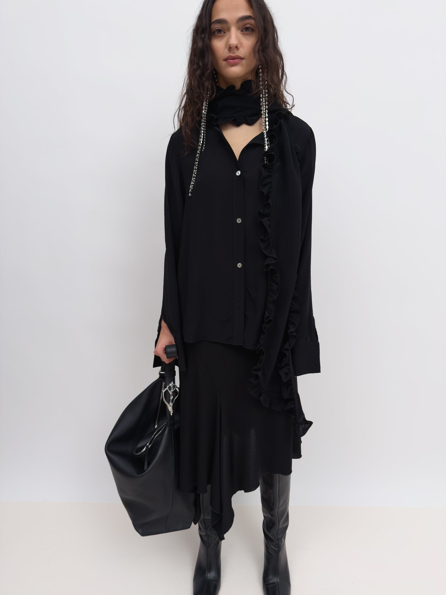 The Meryl bow tie blouse