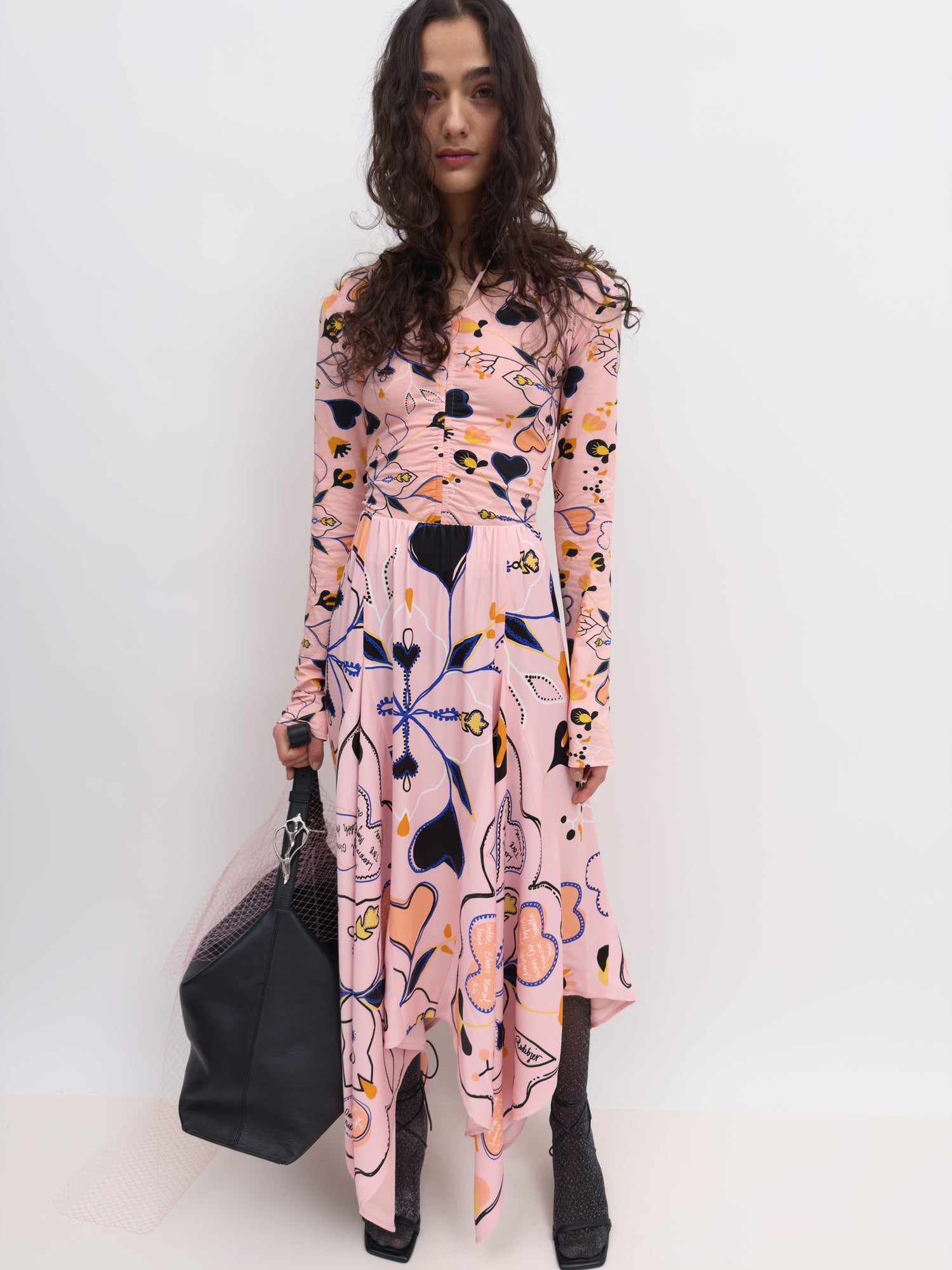 The Dolly v-neck tricot top