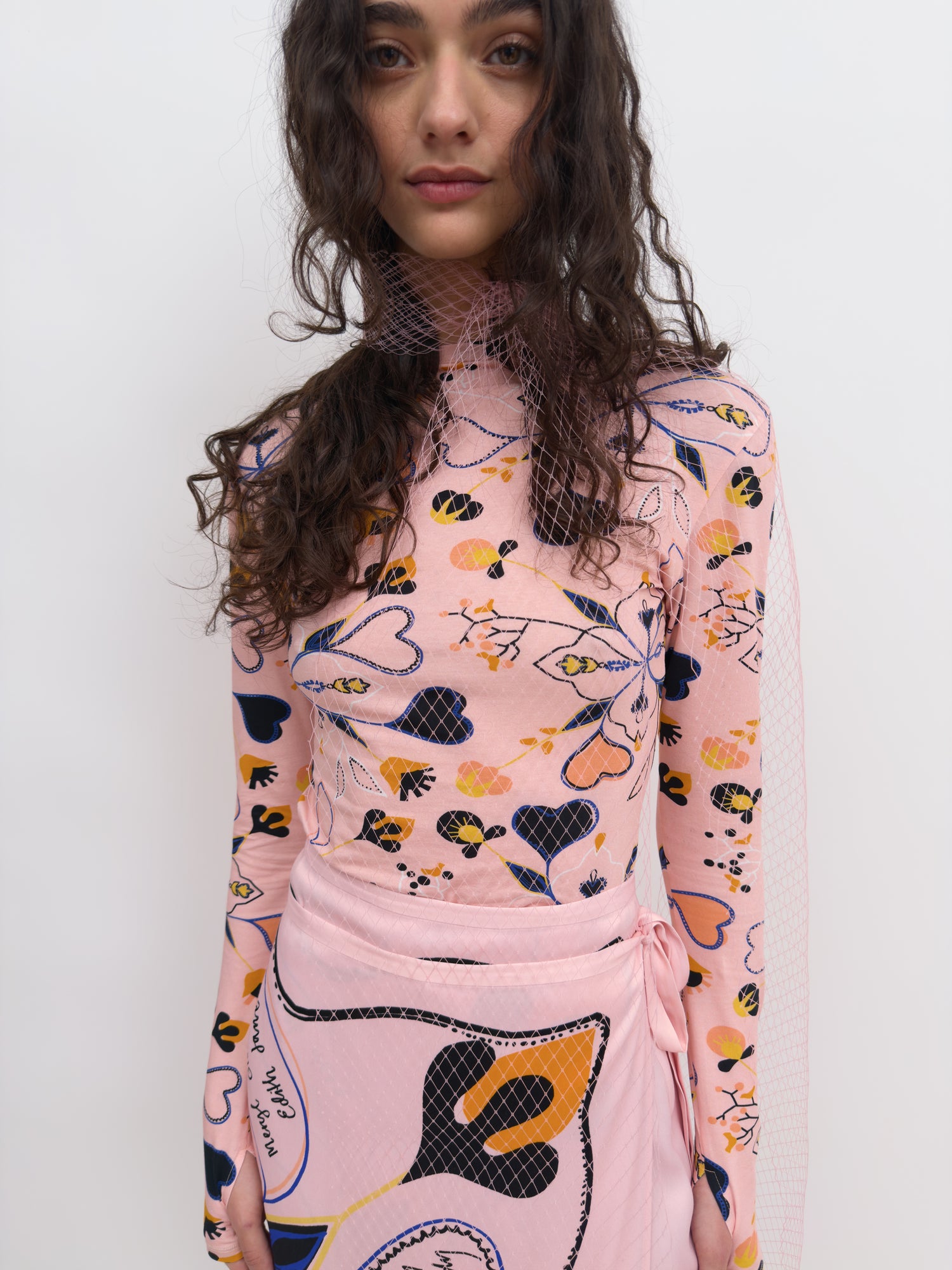 The Karlai Love Letter long sleeve dance top