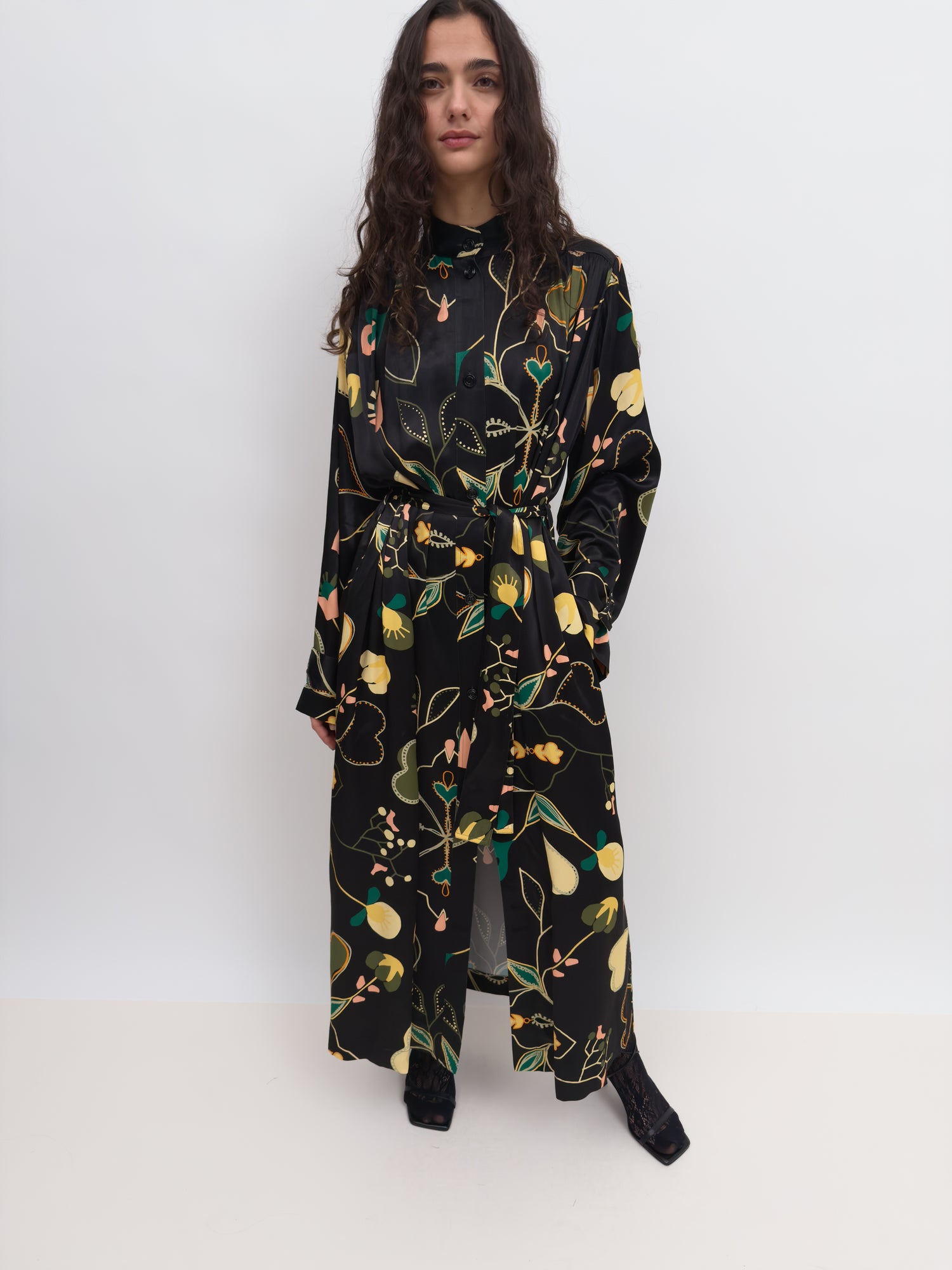 The Francoise dress coat in Love Letter