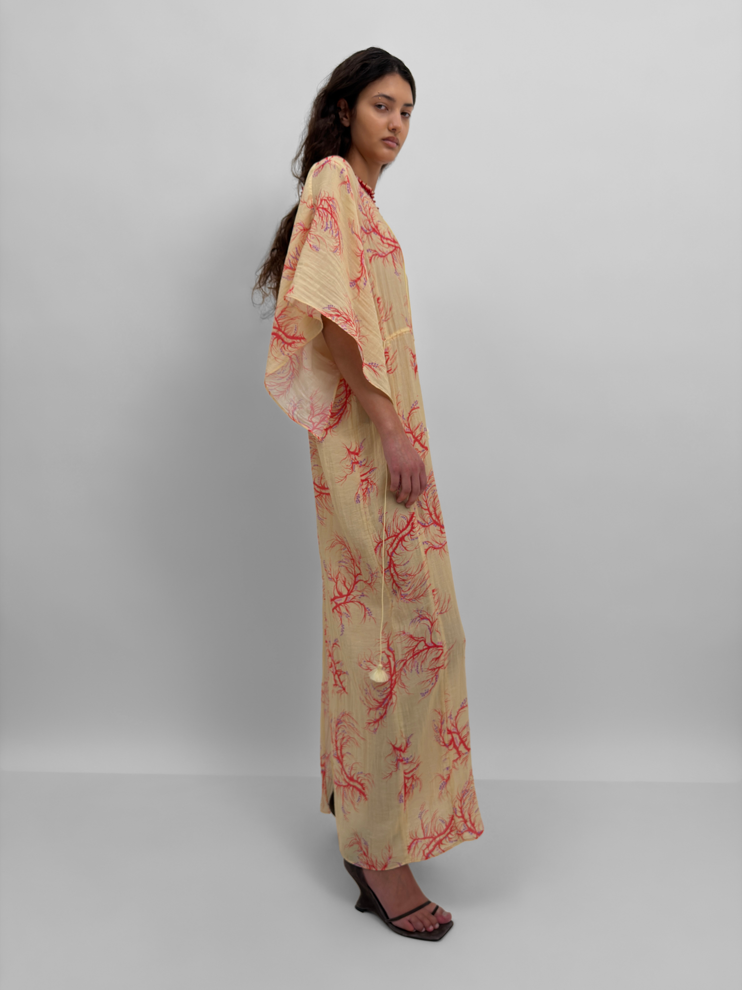 The Begonia maxi dress in Seaweed