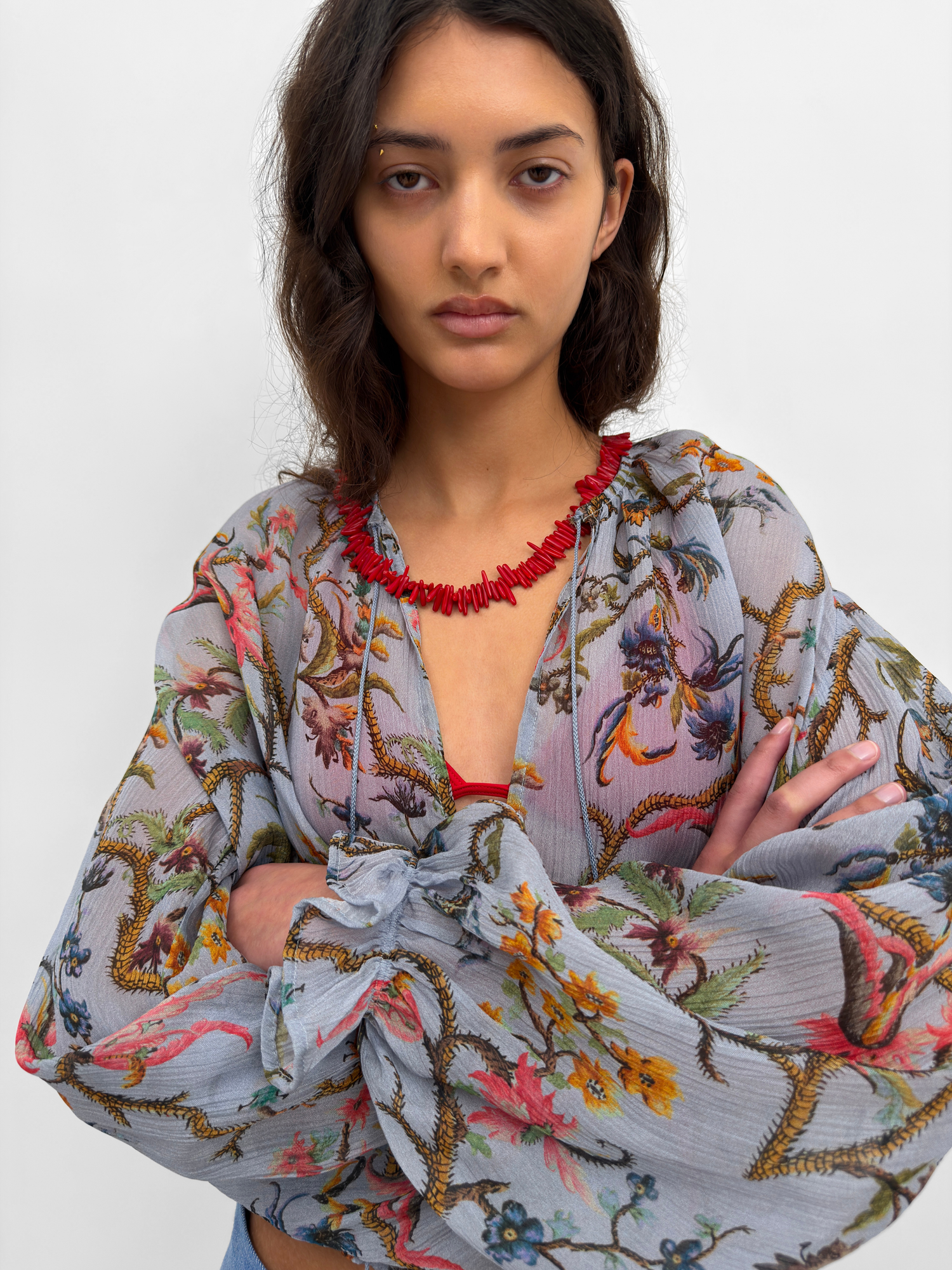 NOBLE RODEBJERラメブラウス Shirts & Blouses – Rodebjer
