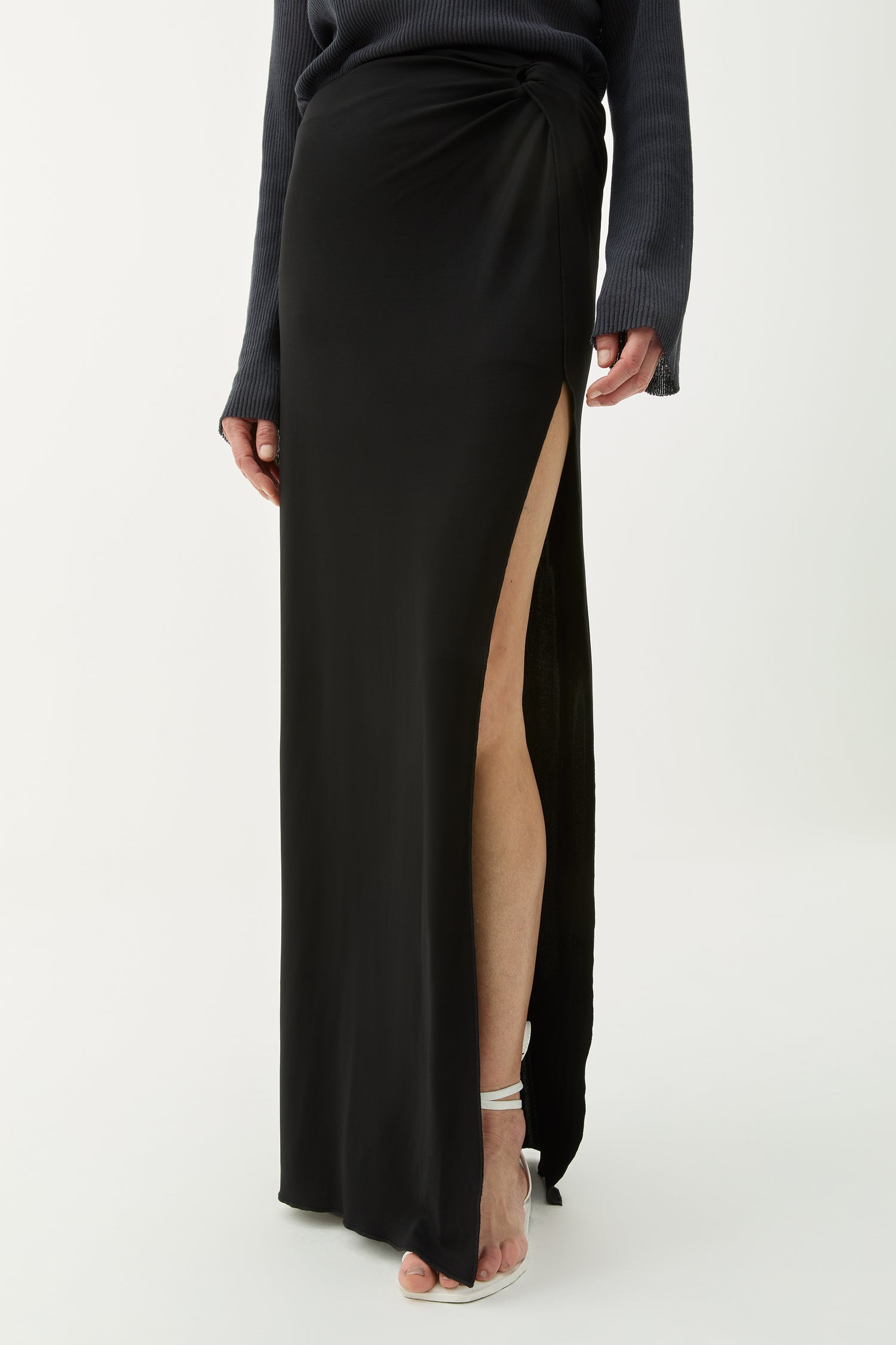 Crystal viscose skirt