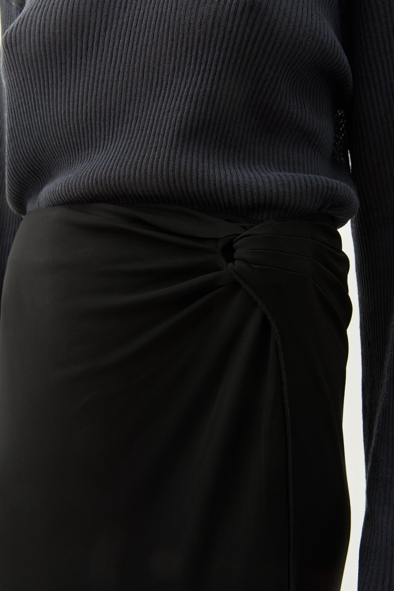 Crystal viscose skirt