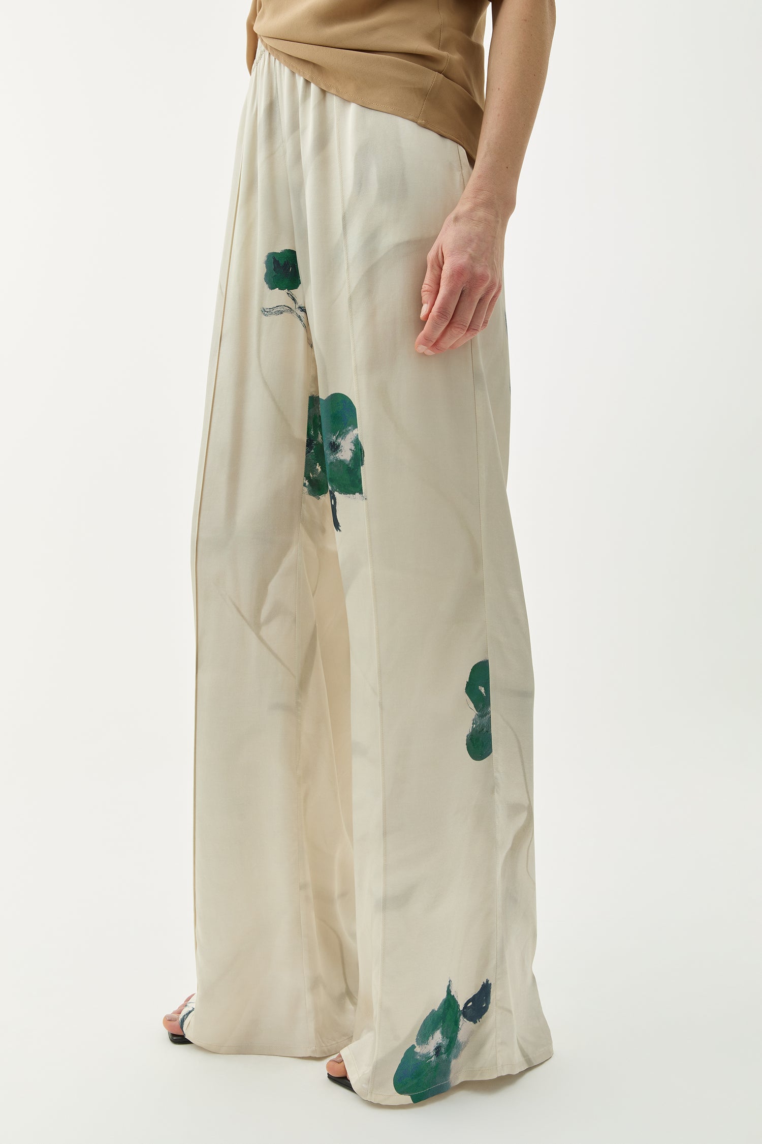 Ezra violet chine pants