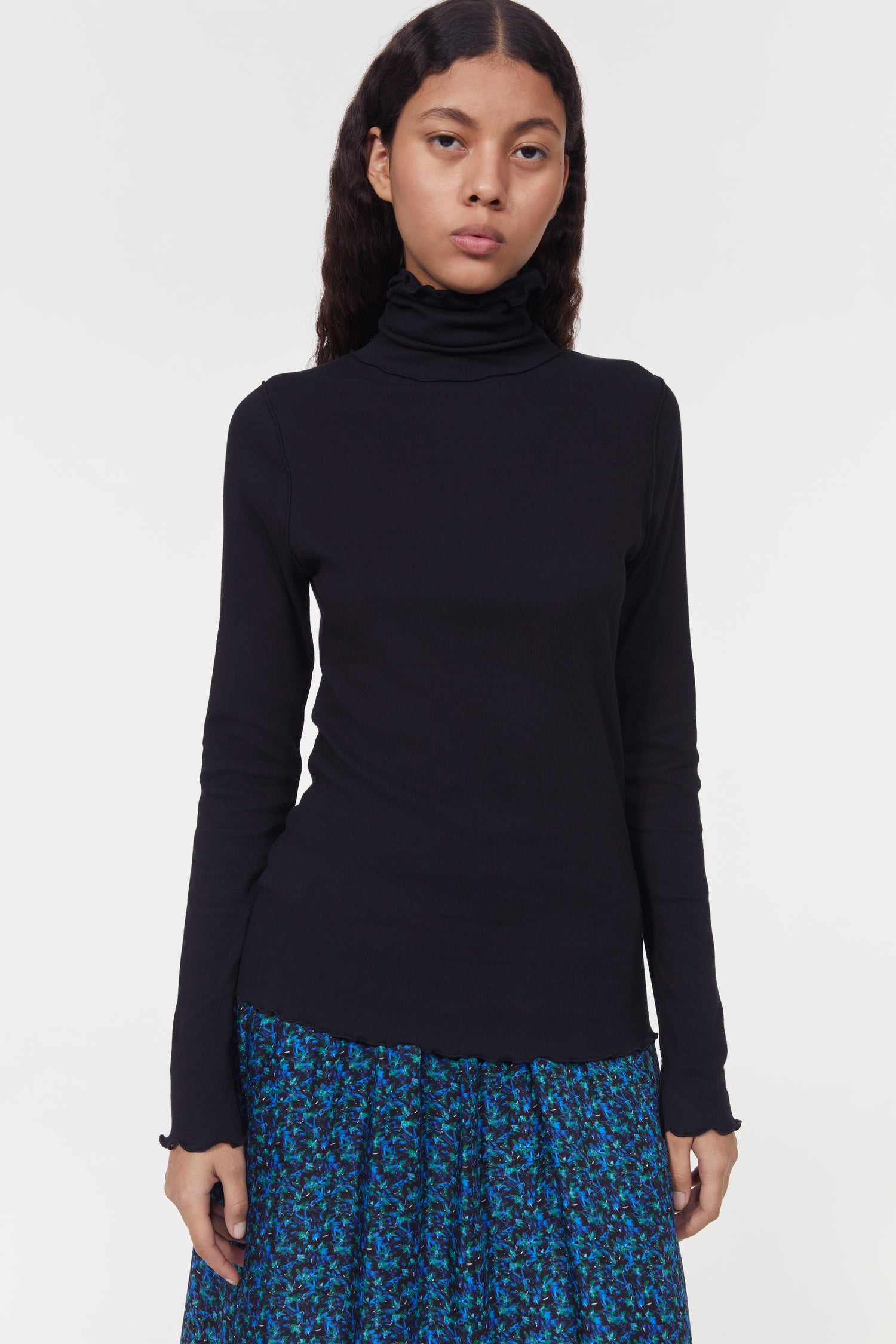 Cisne rib jersey top