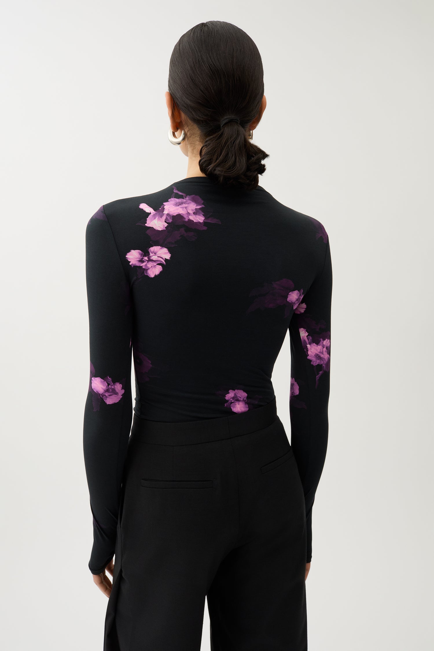 Karlai bouquet jersey top