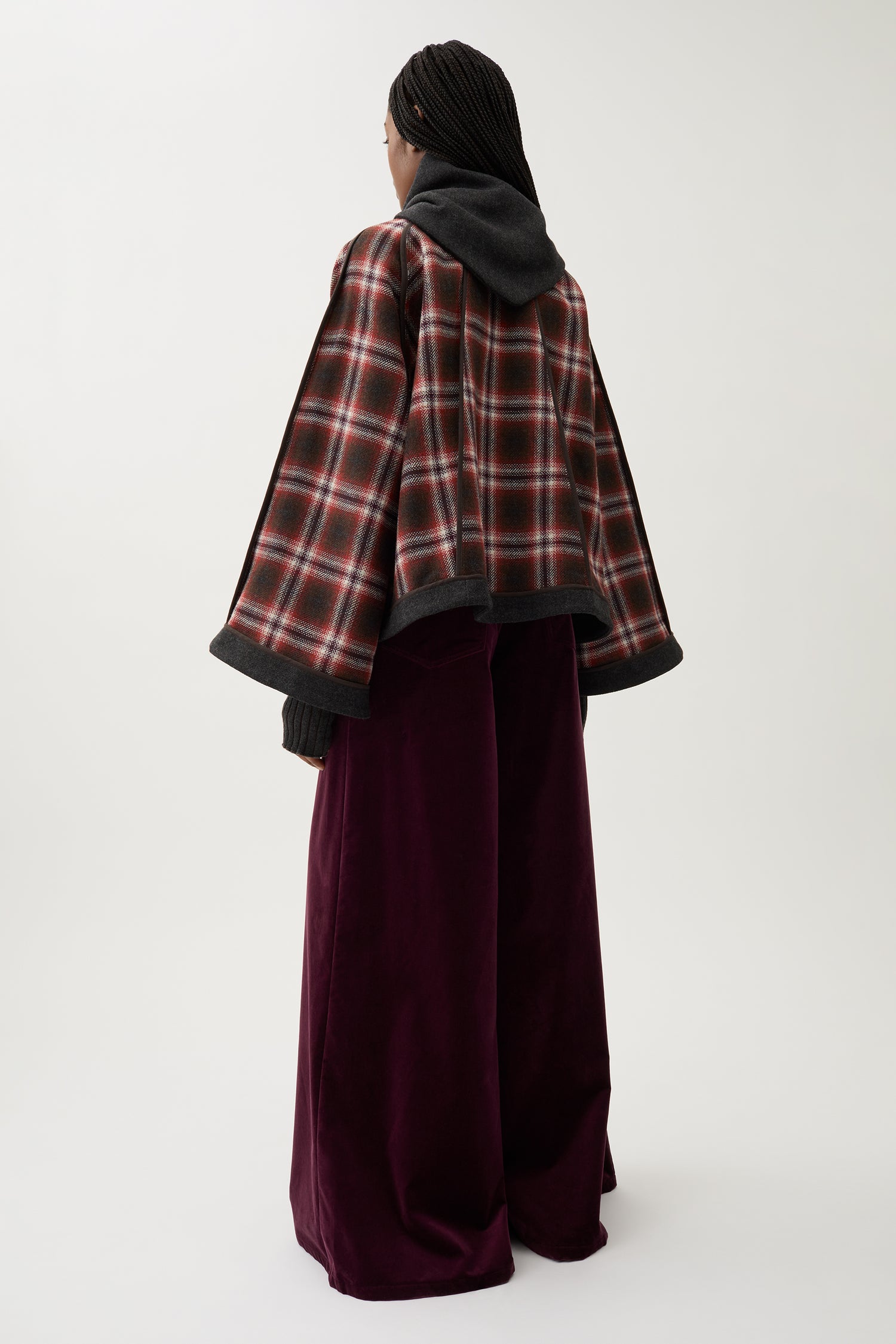 Chloe check jacket