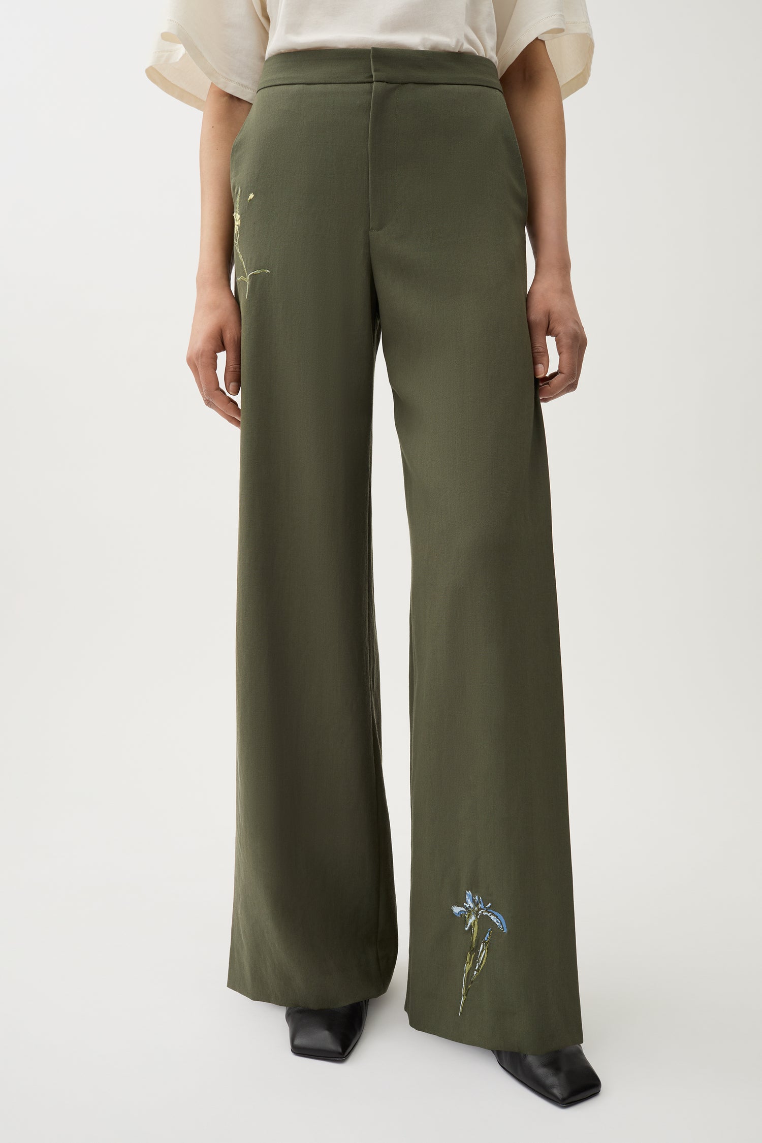 Nora embroidery pants