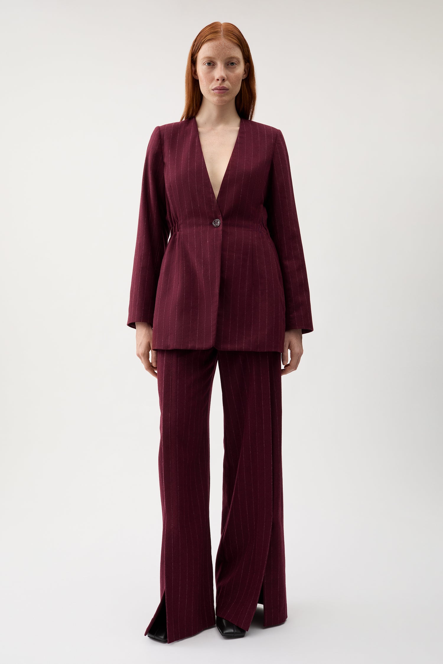 Pandora pinstripe blazer