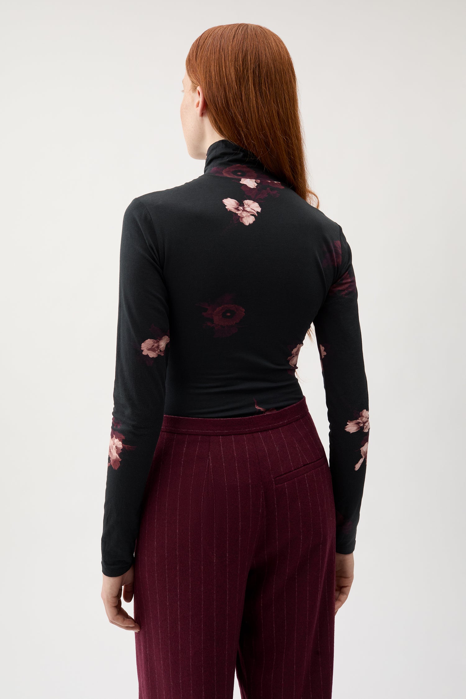 Kira bouquet jersey top
