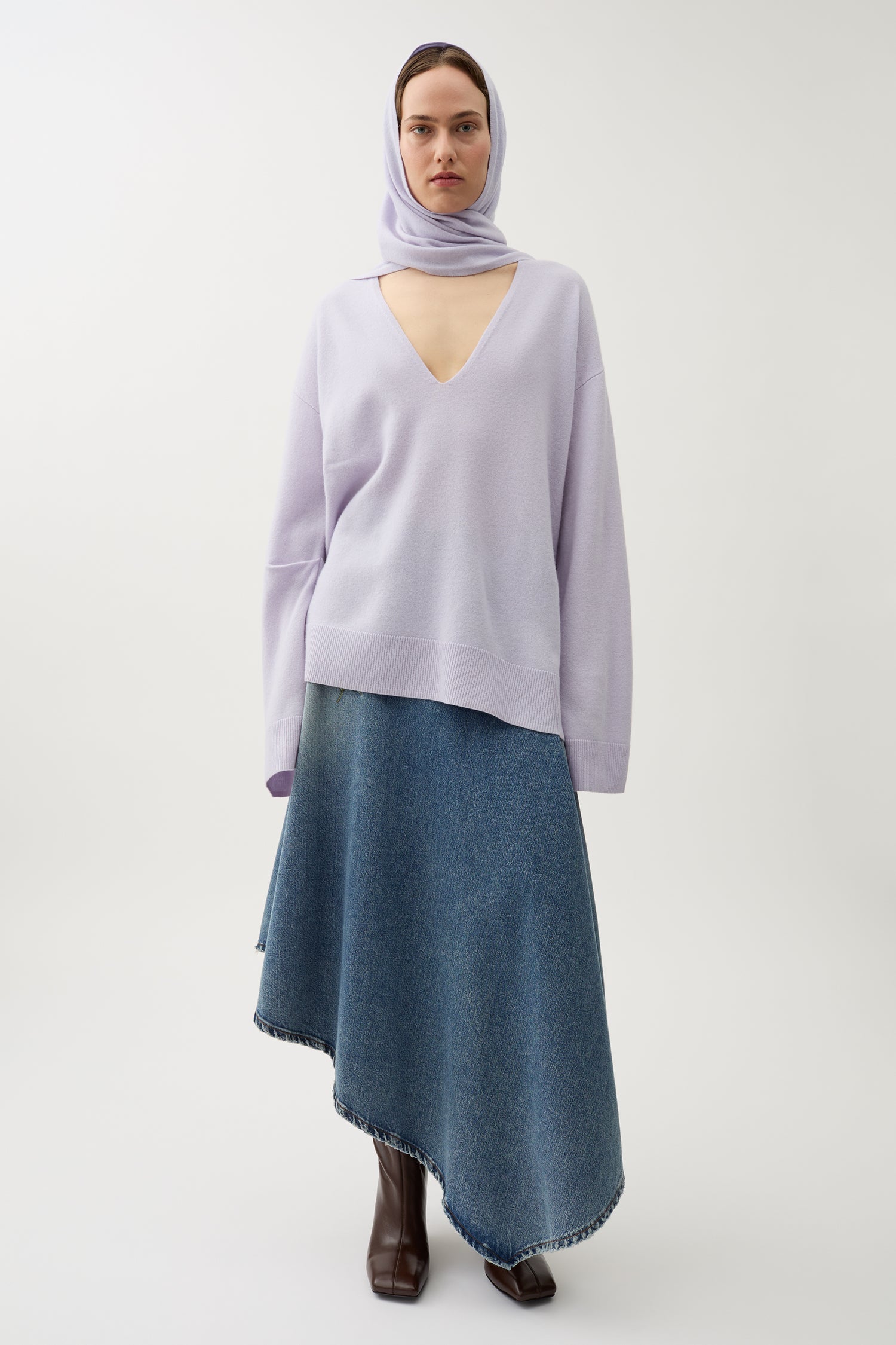 Phlox knitted sweater