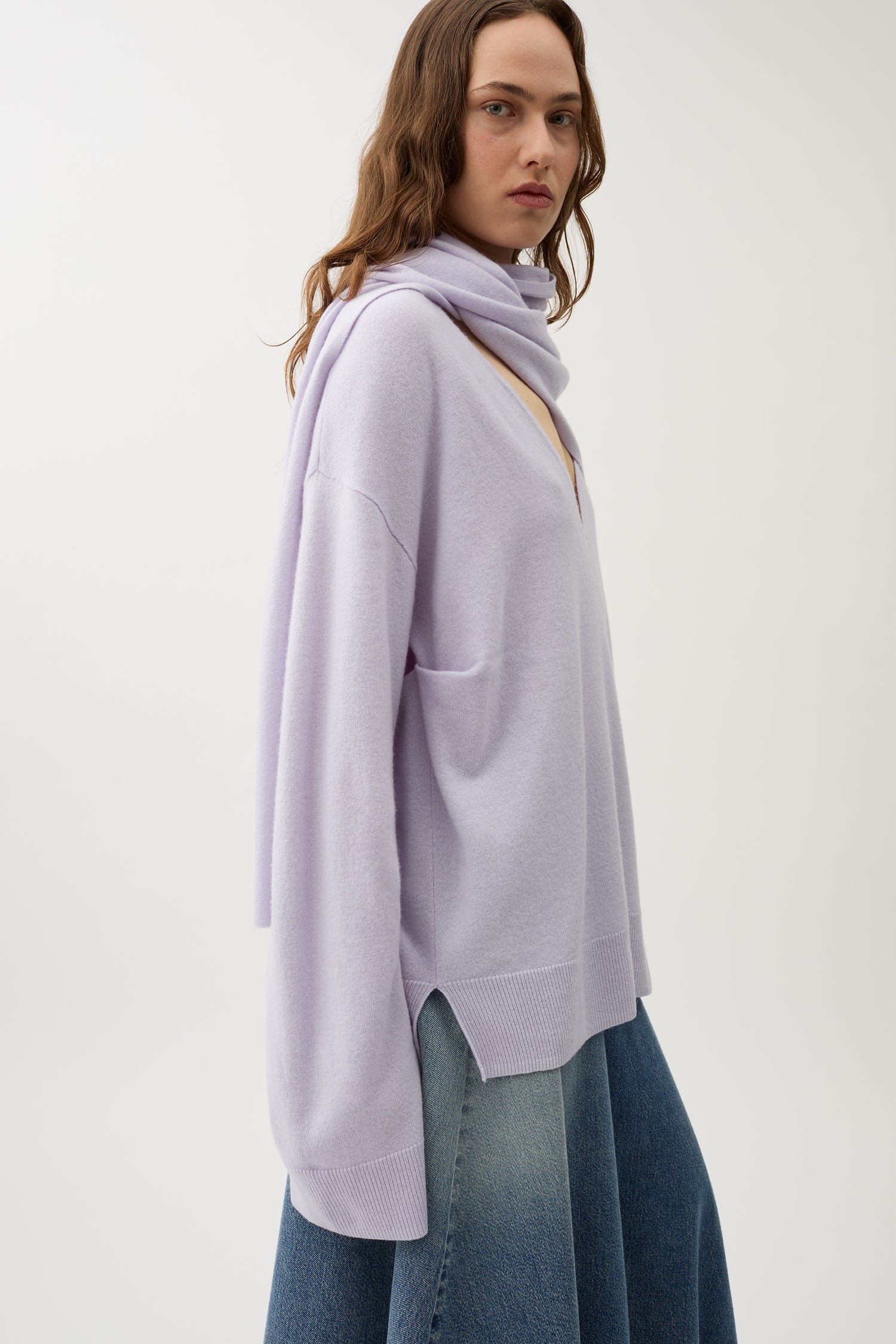 Phlox knitted sweater
