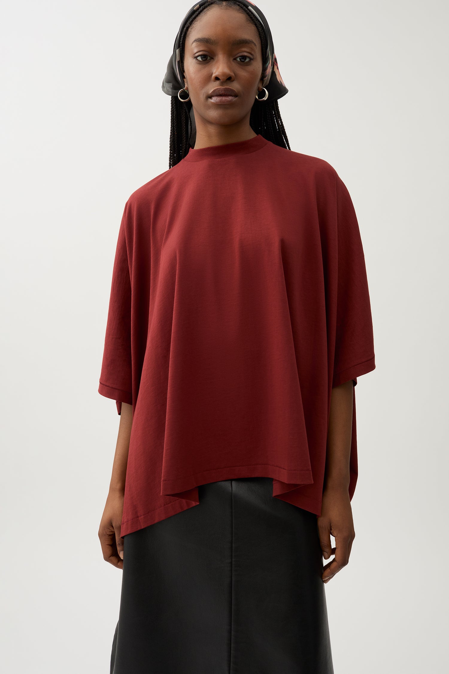 Brick jersey top