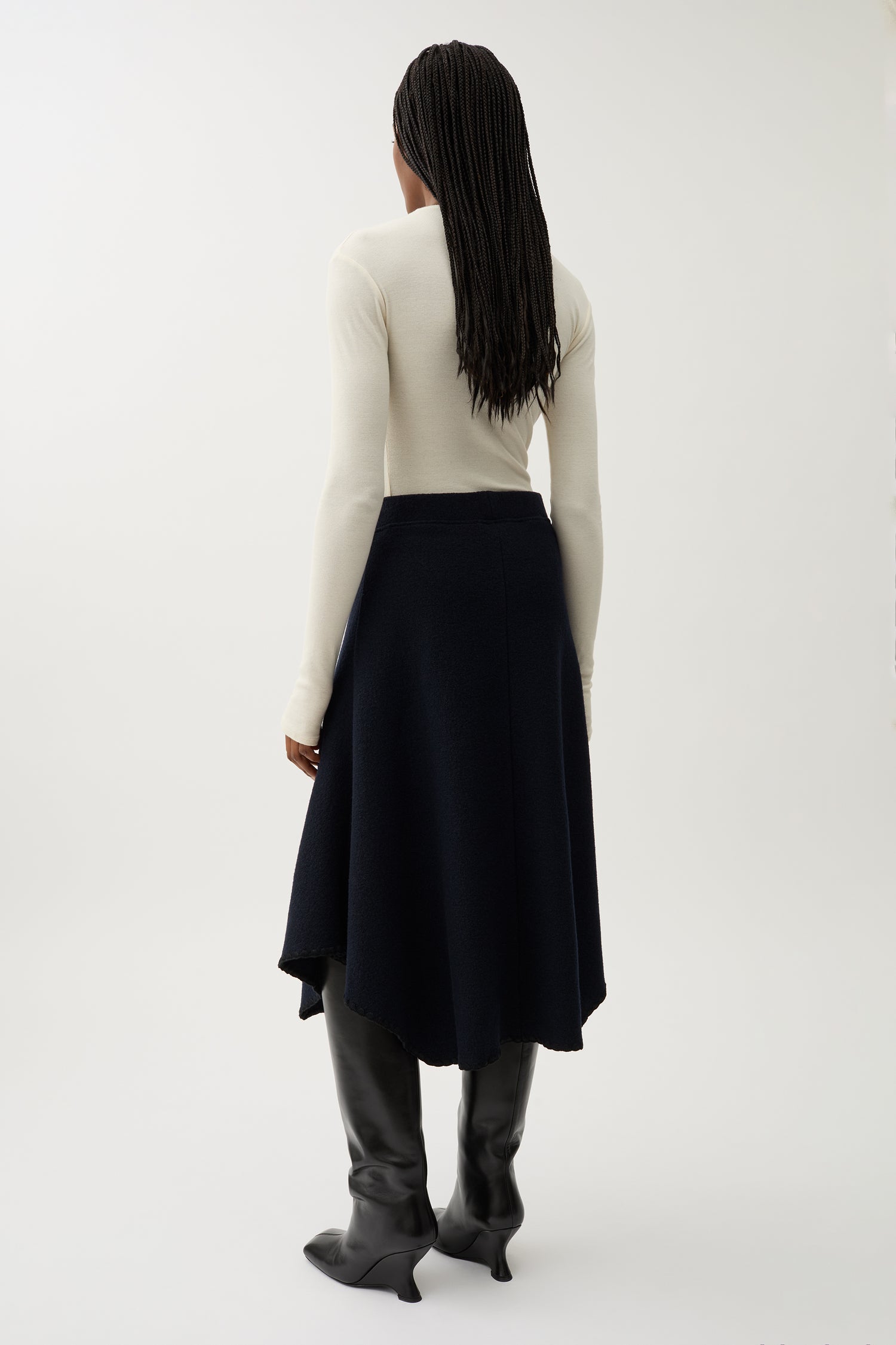 Amalia wool skirt