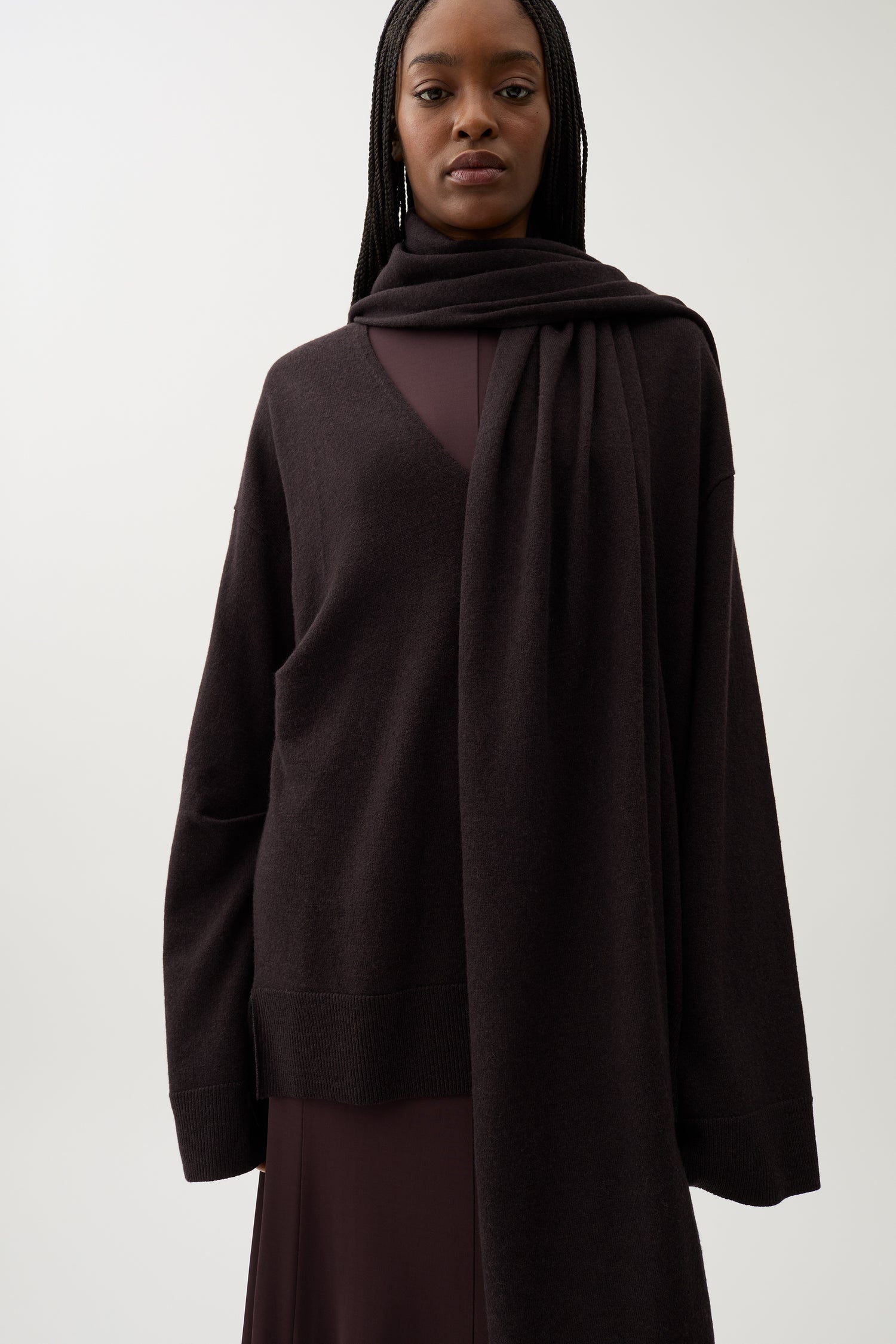 Phlox knitted sweater