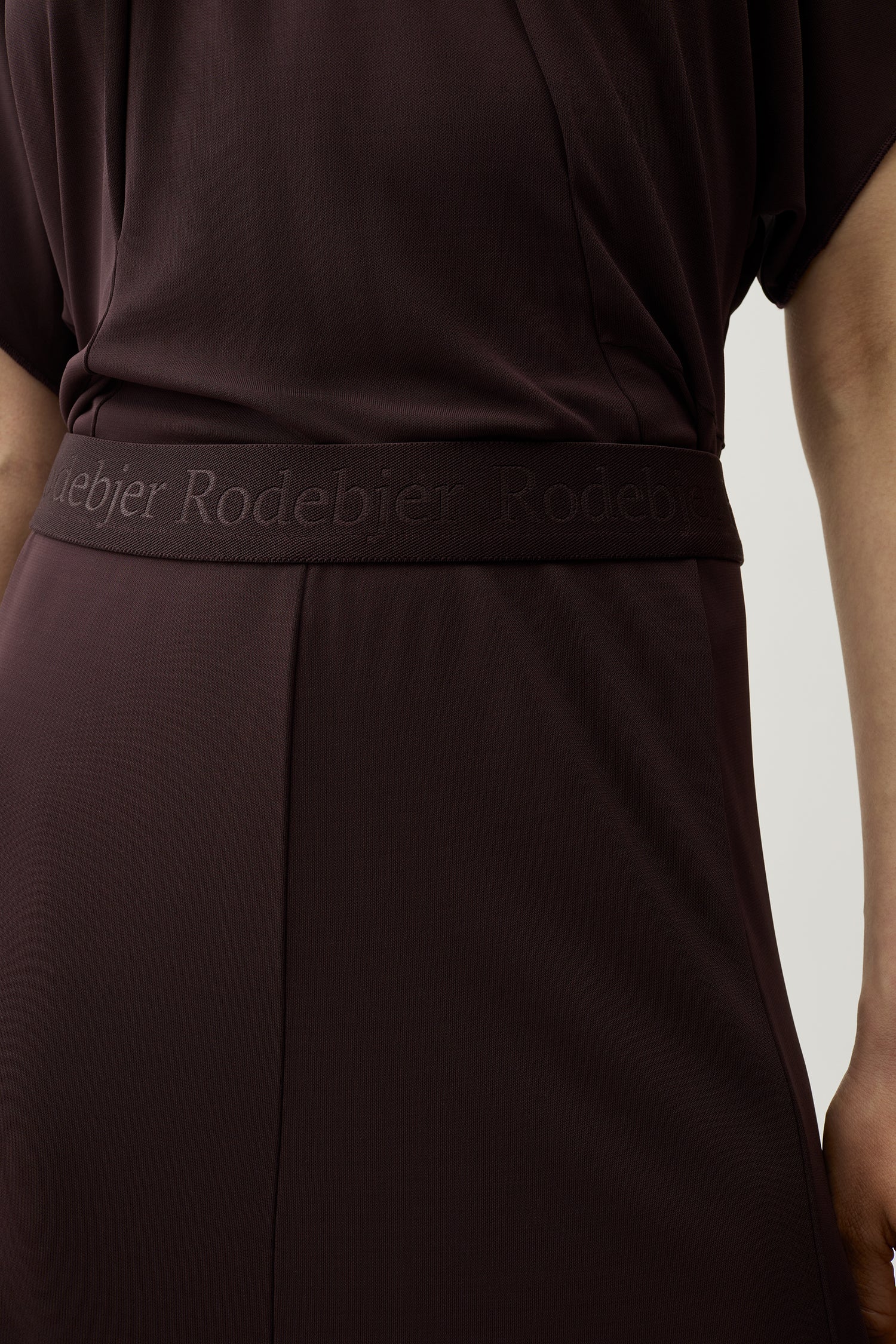 Sandy viscose skirt