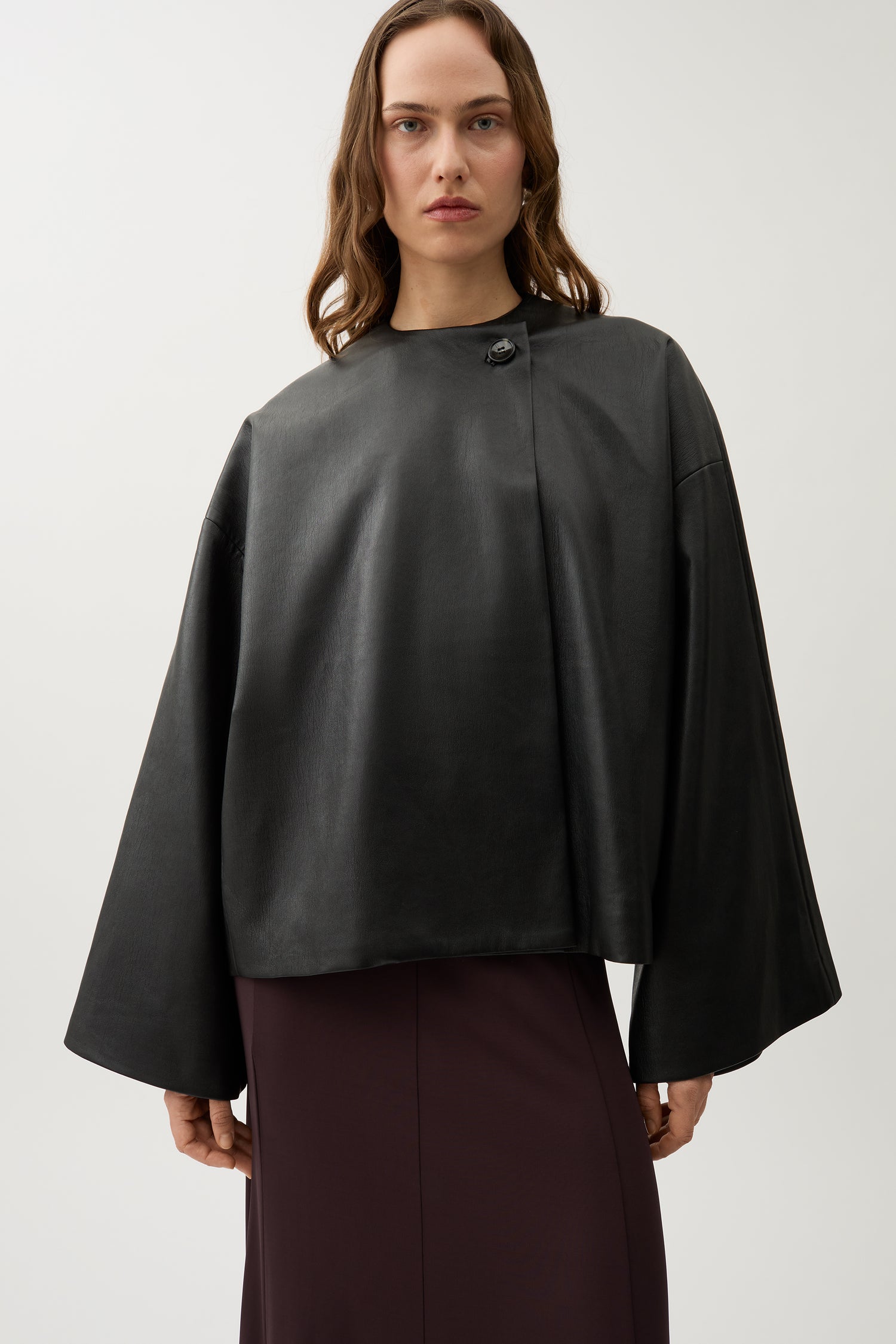 Cleo rec leather jacket