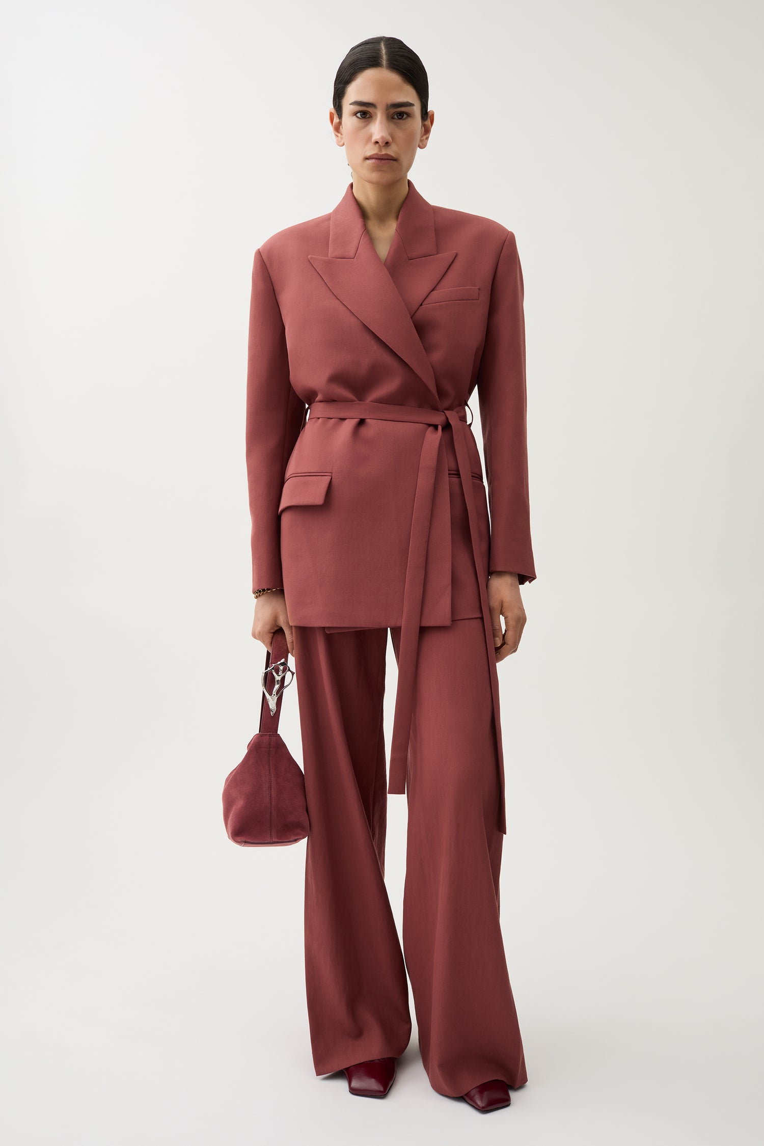 Stand fluid blazer