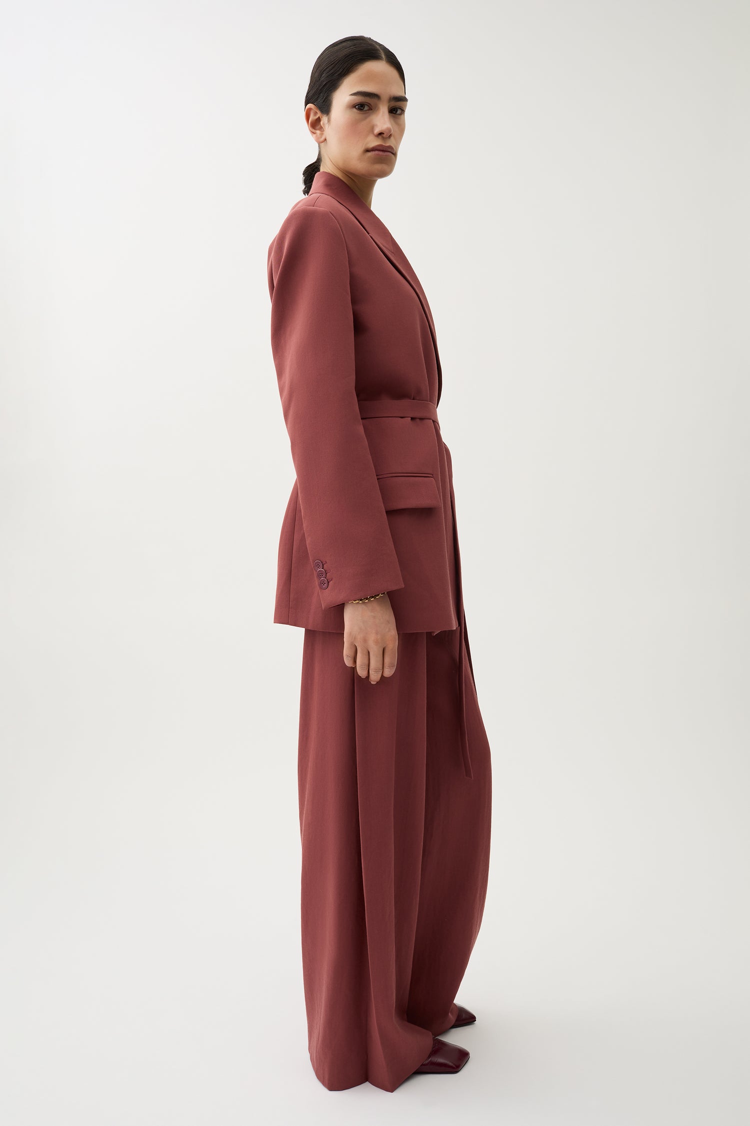 Stand fluid blazer