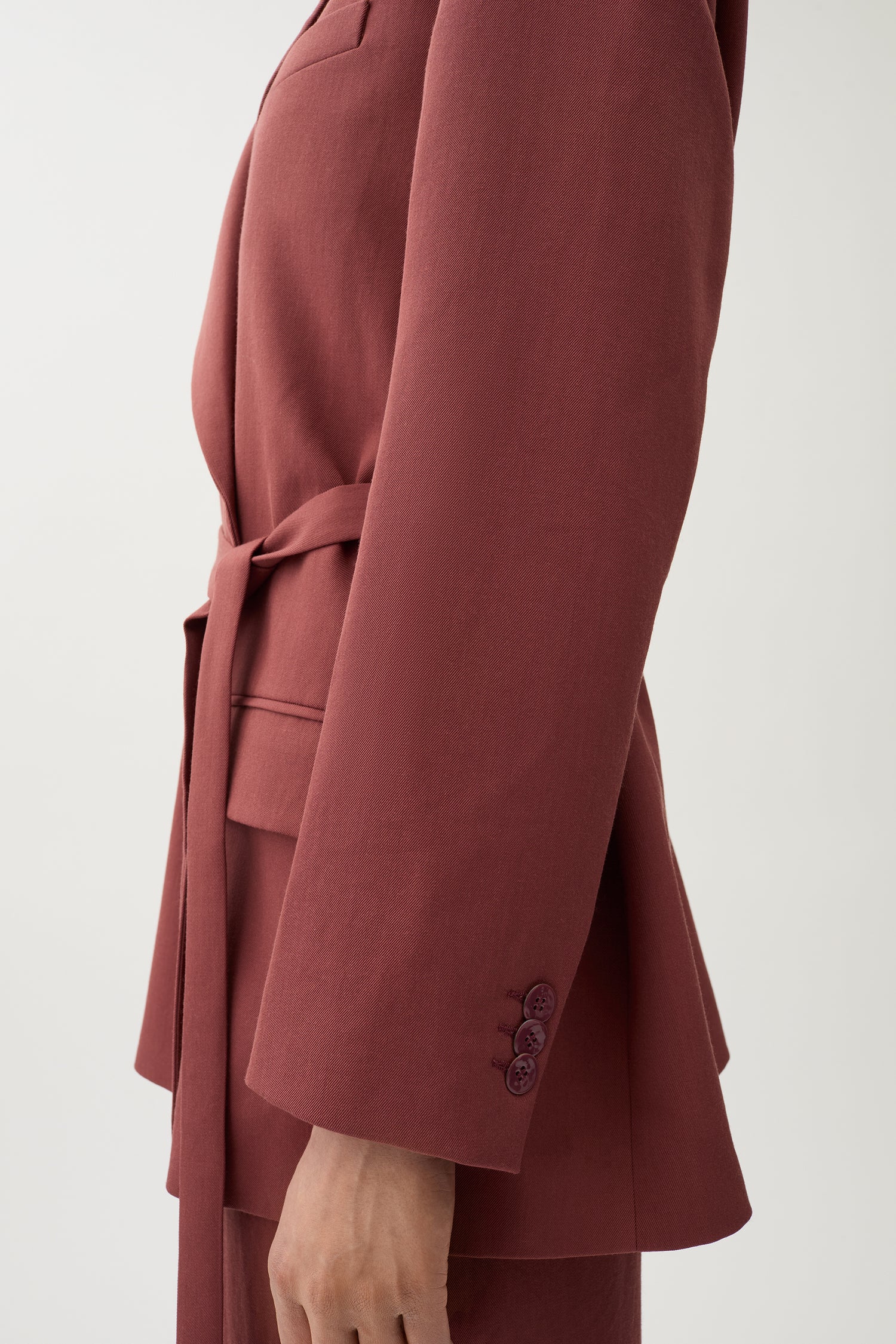Stand fluid blazer