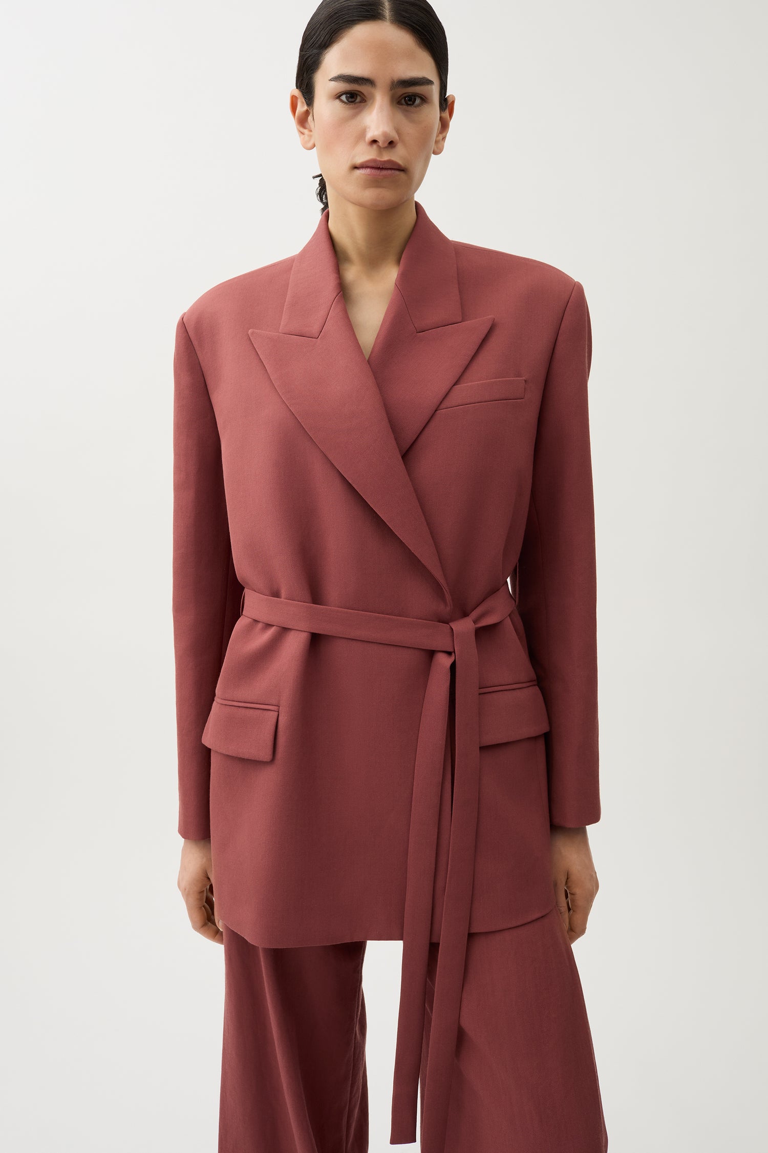 Stand fluid blazer