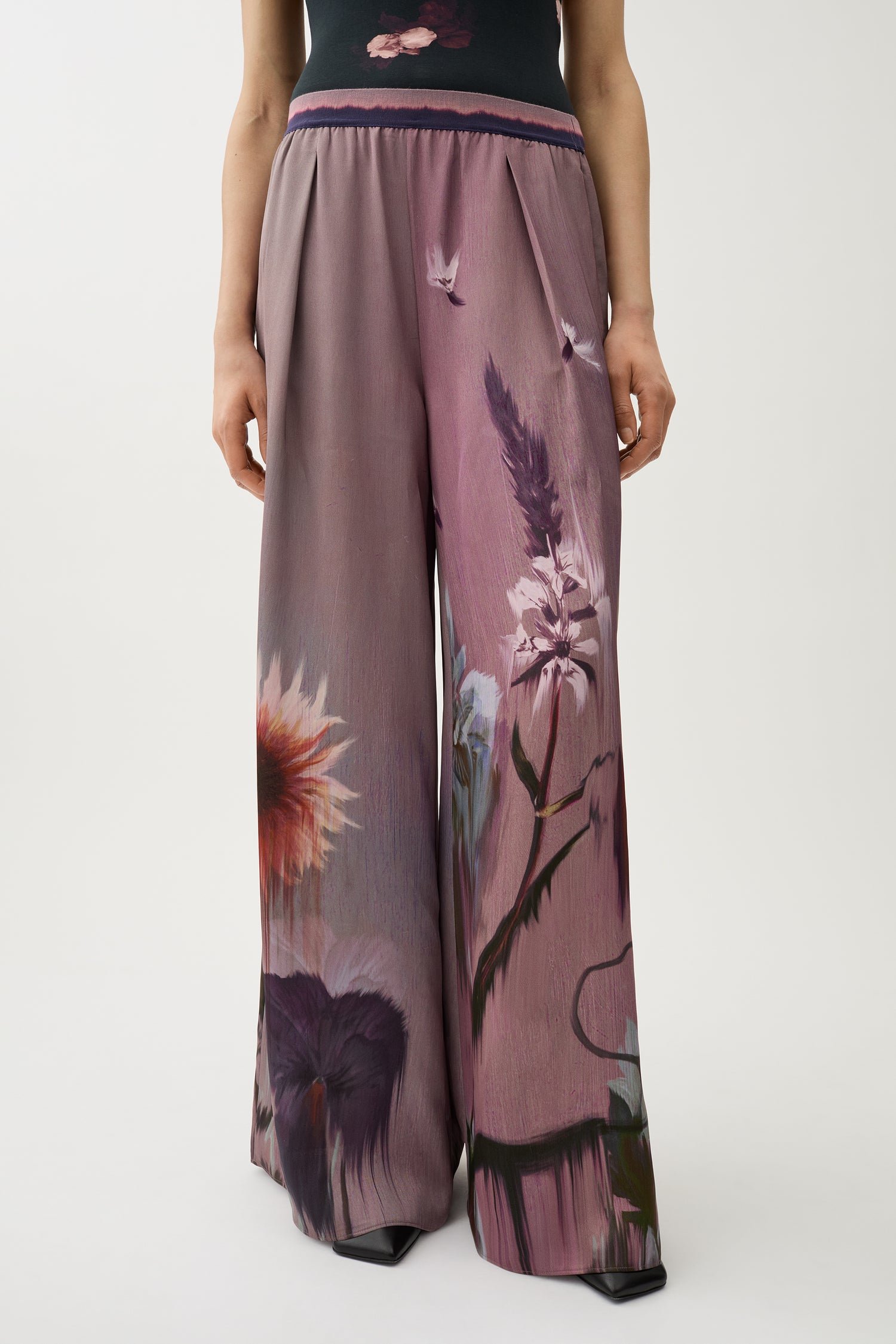 Berta flower pants