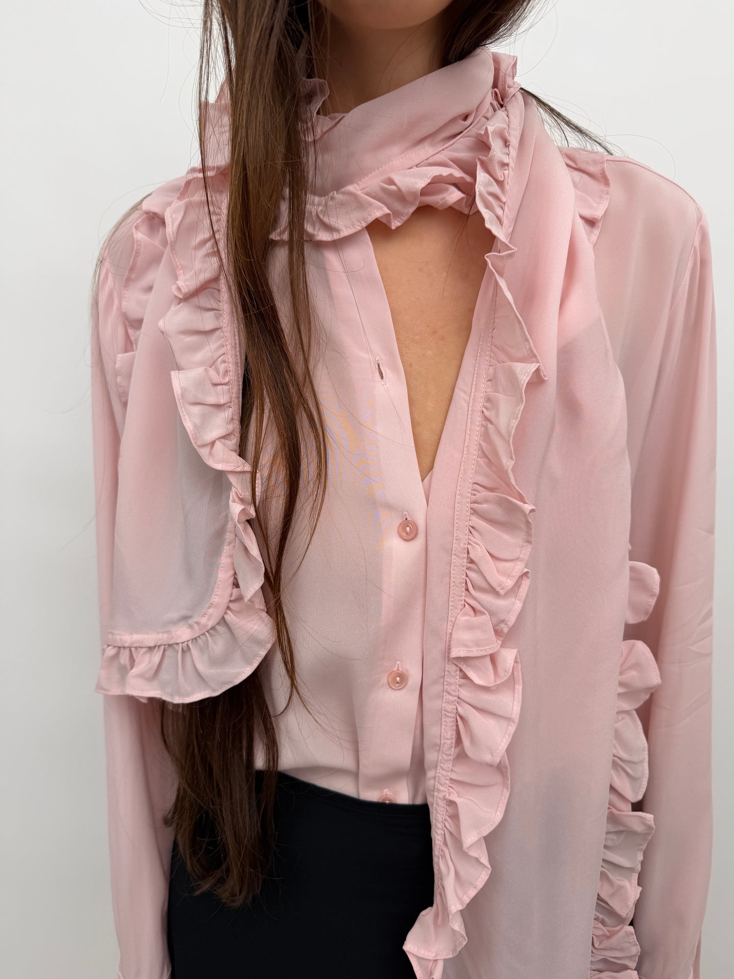 The Meryl bow tie blouse