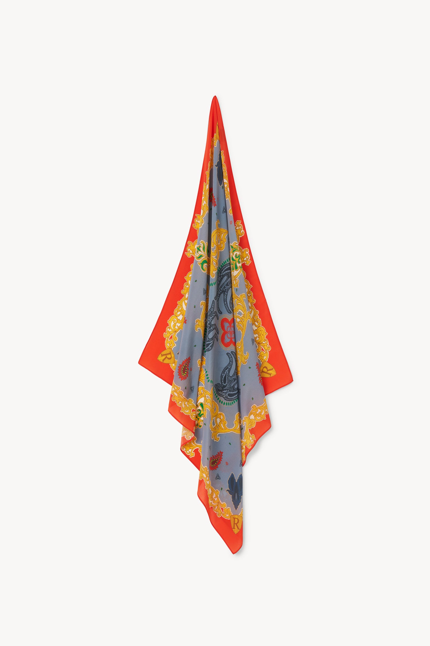 The Marsala Swallow scarf
