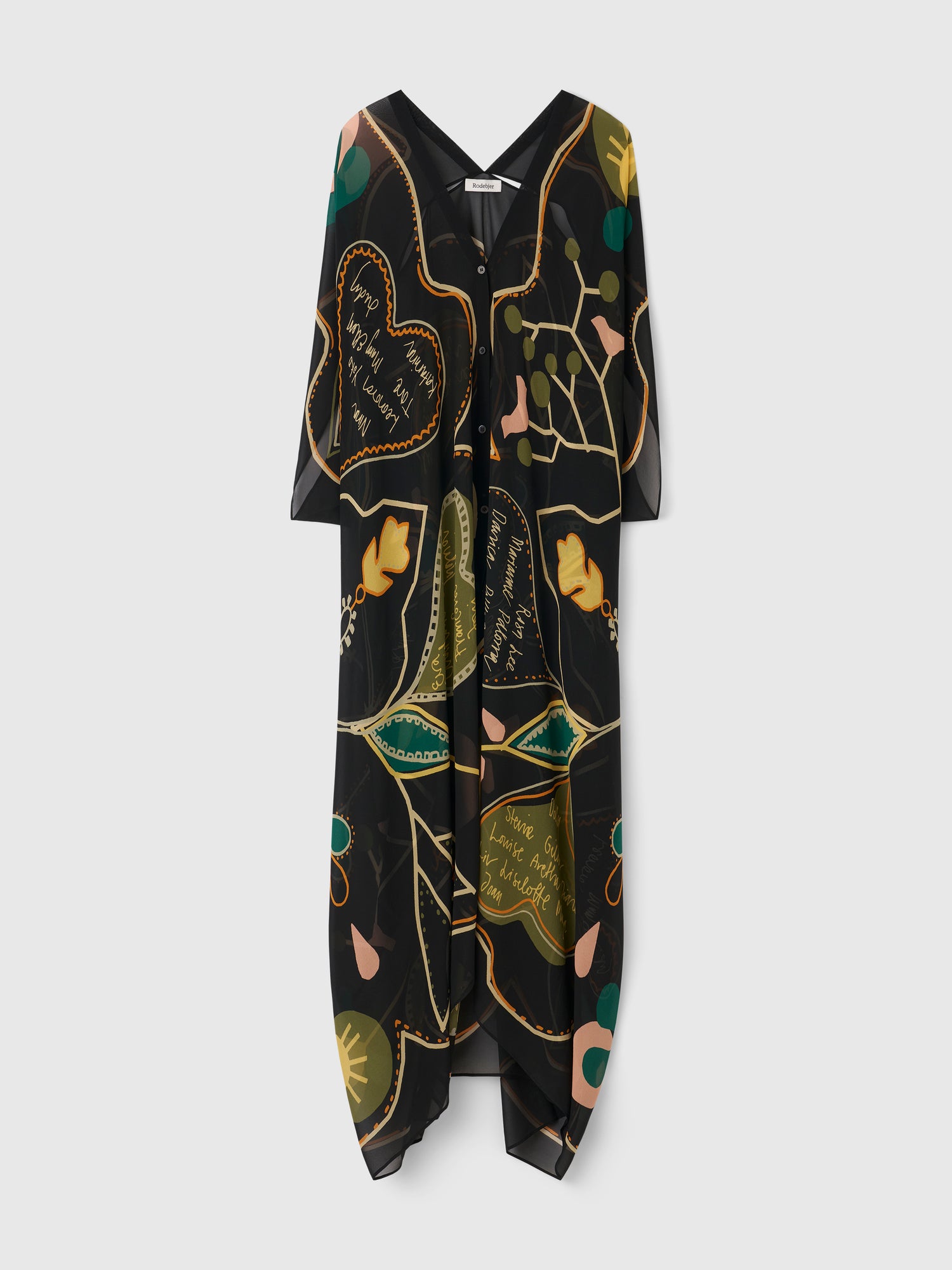 The Agave Love Letter caftan