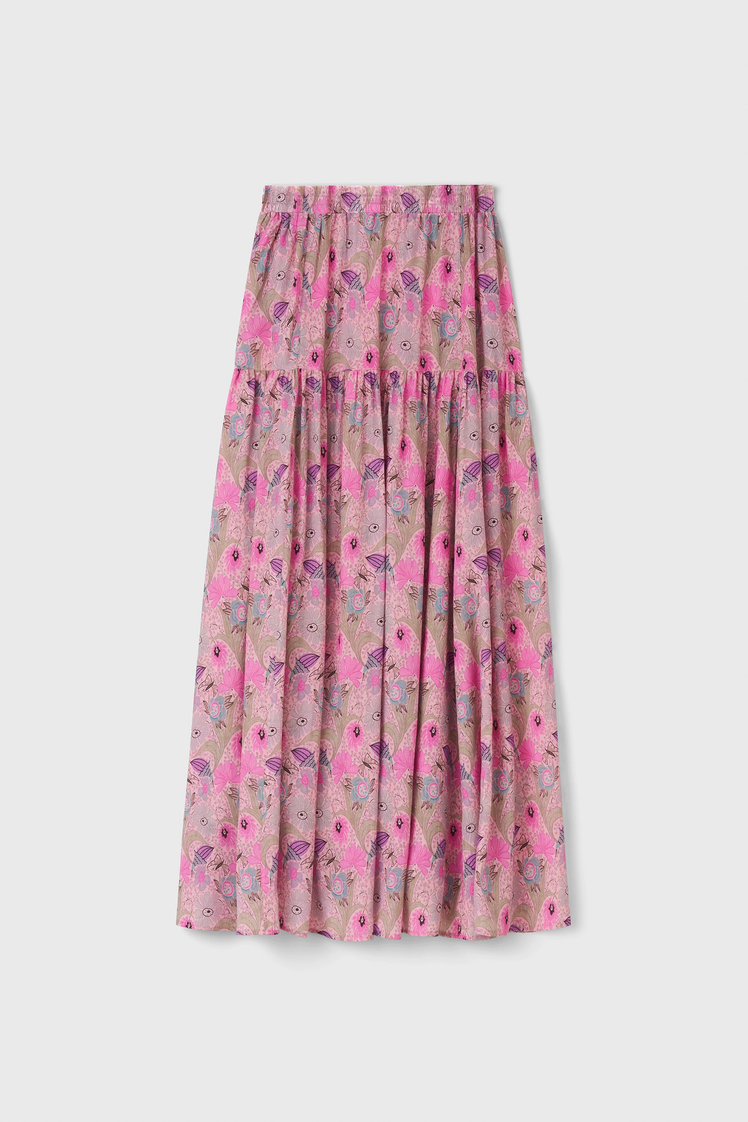 The Asti gathered skirt in Ducharne